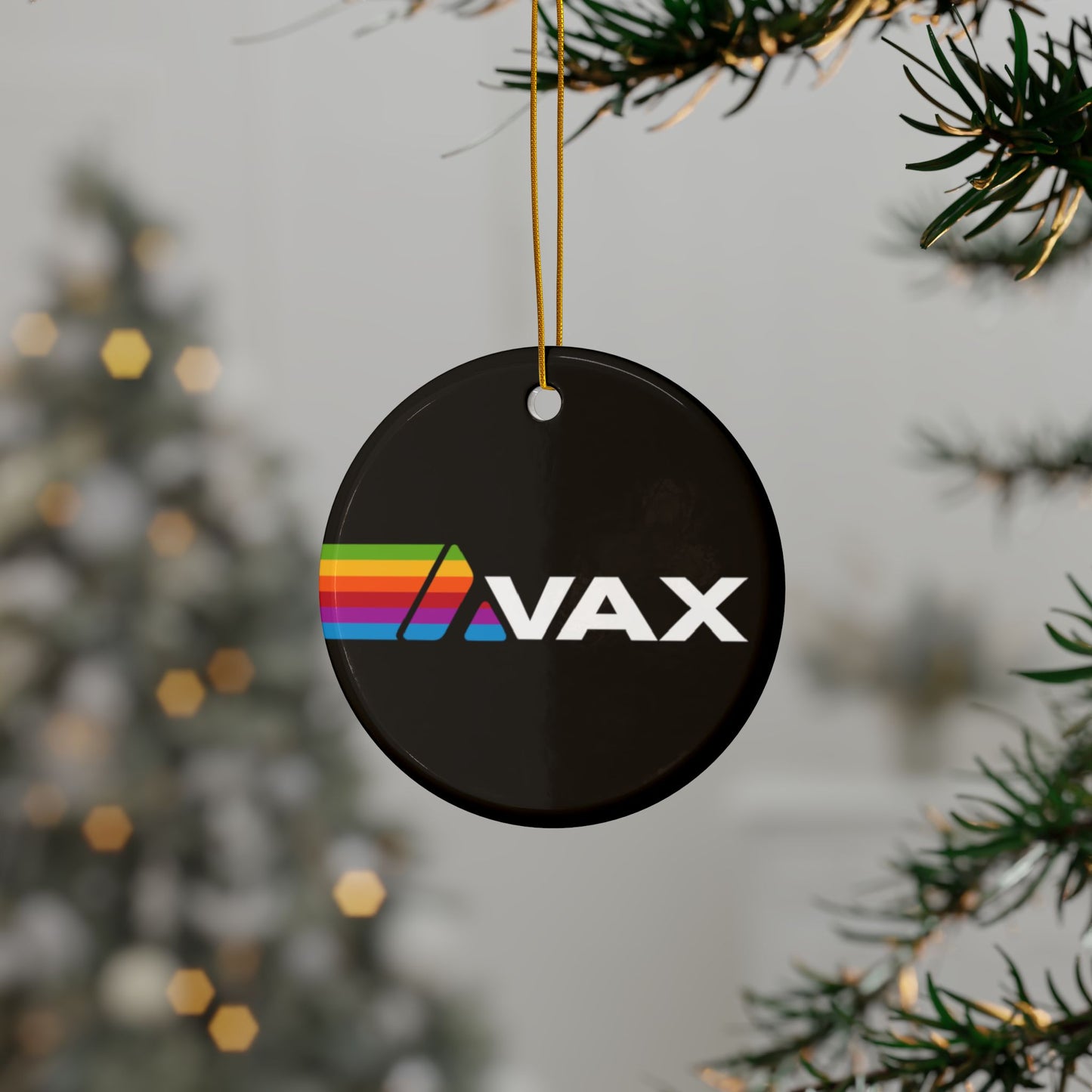 Avax rainbow - Avalanche Christmas Decoration