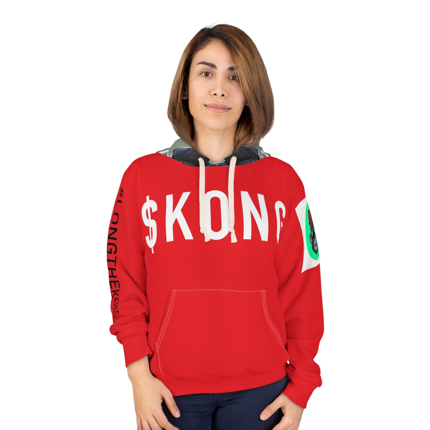 KONG hoodie red