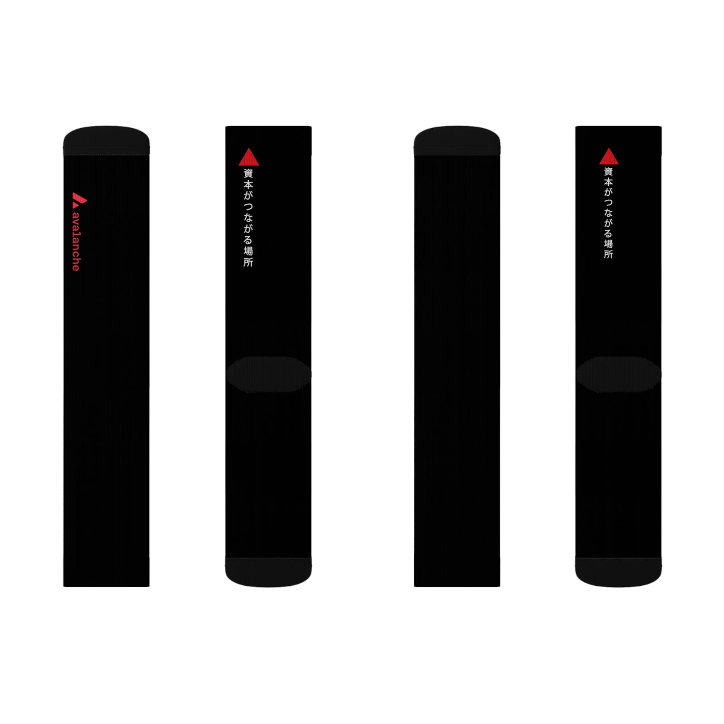 Avalanche Japan Streetwear Socks Black