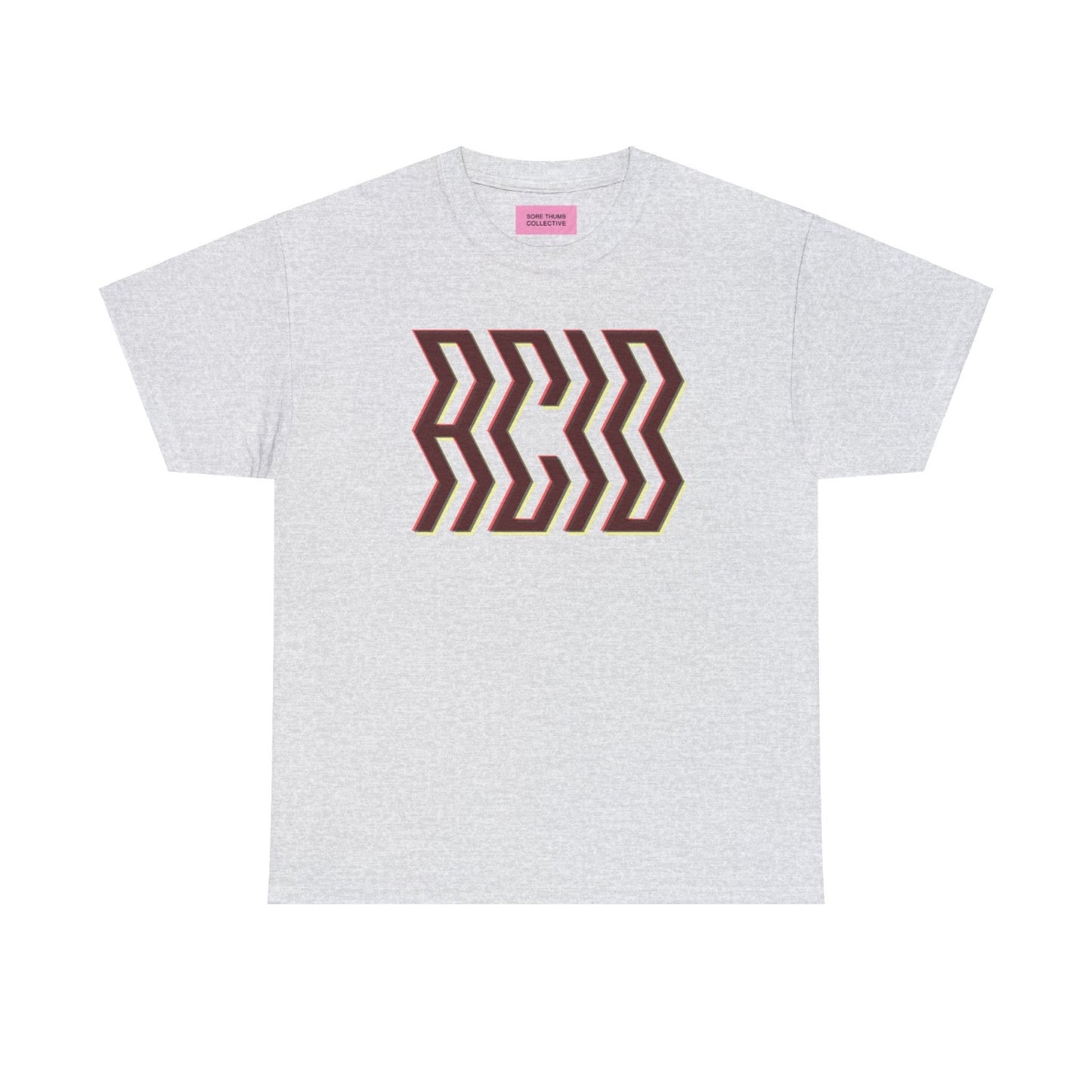 acid print t shirt