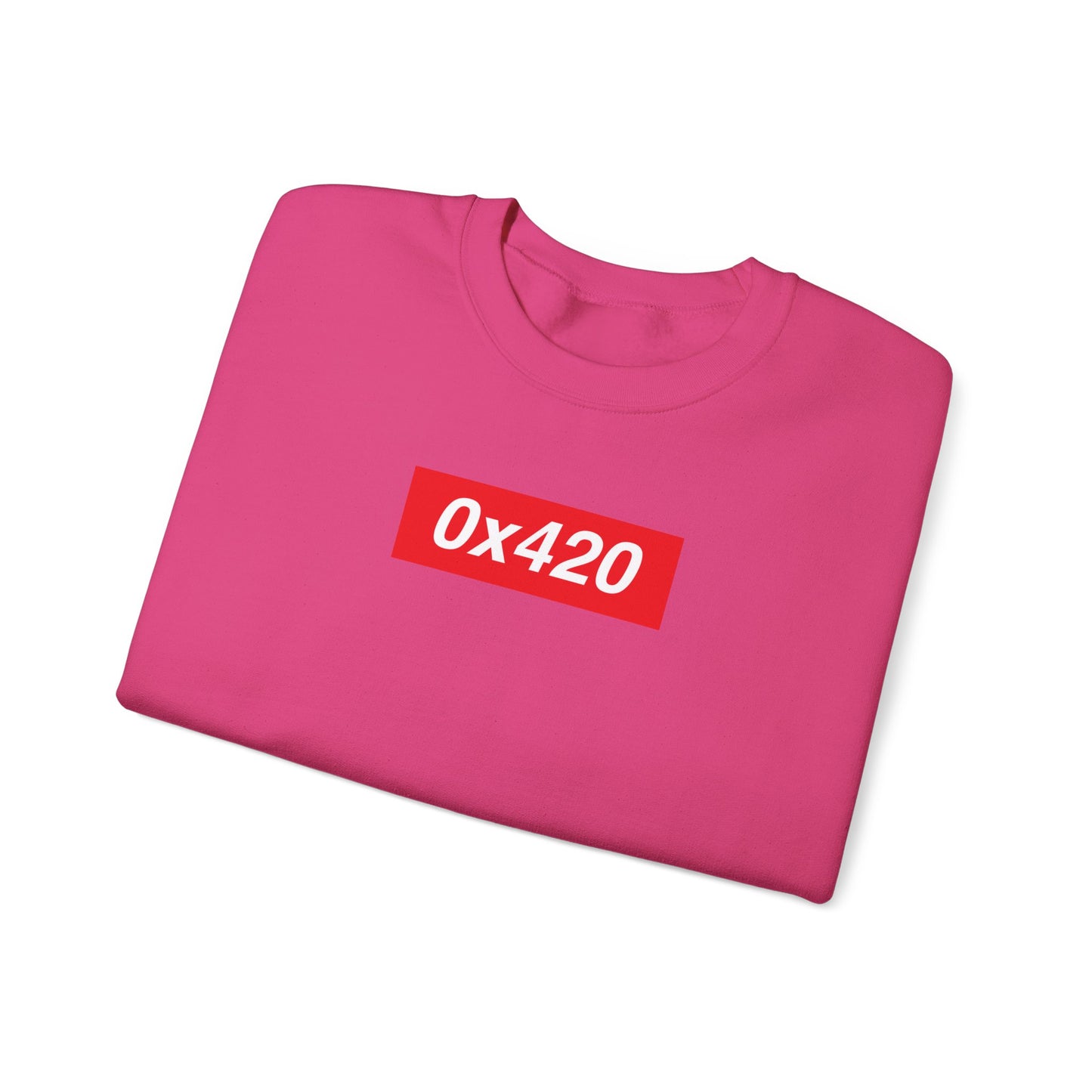 0x420 small logo sweater