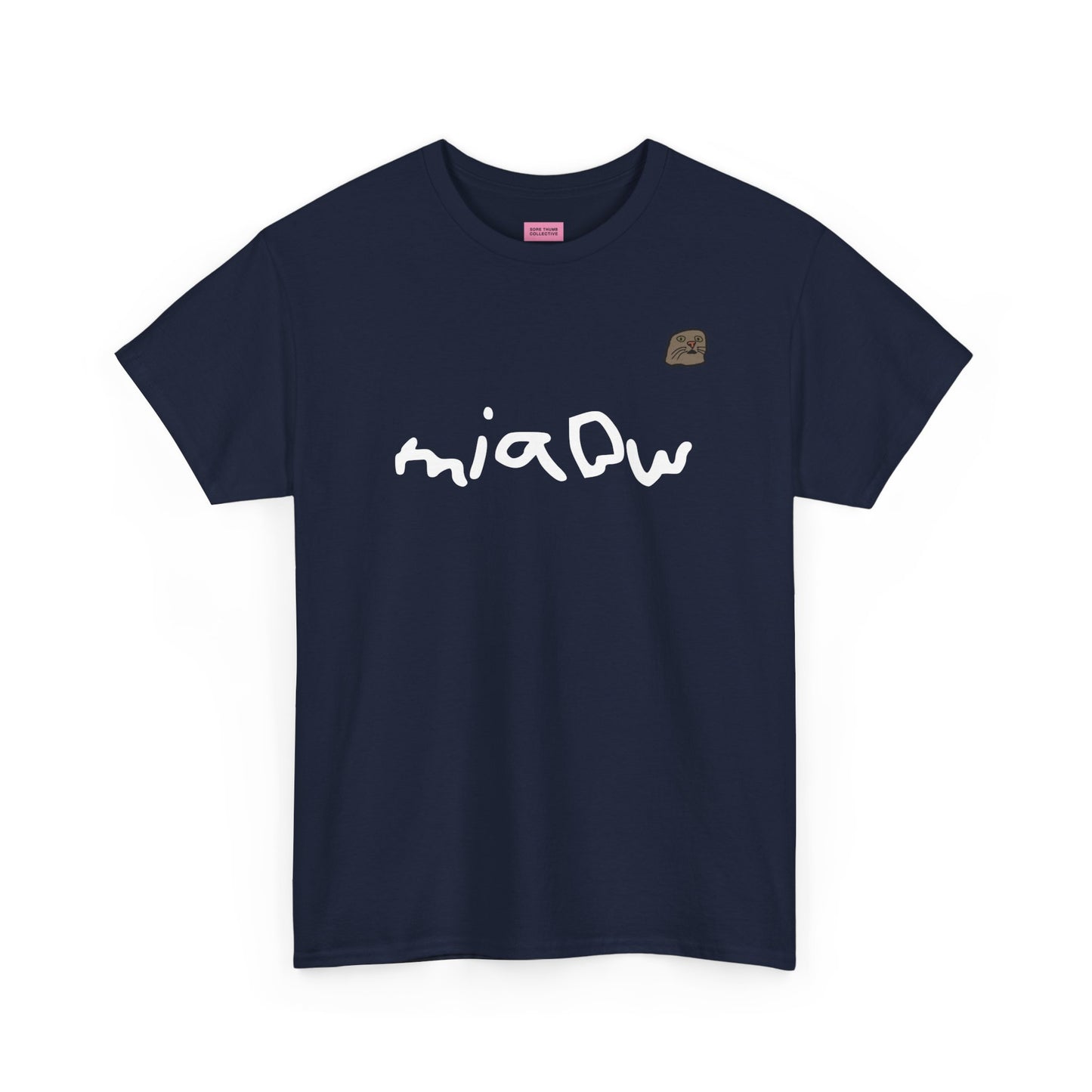 $ MIAOW harder print T shirt