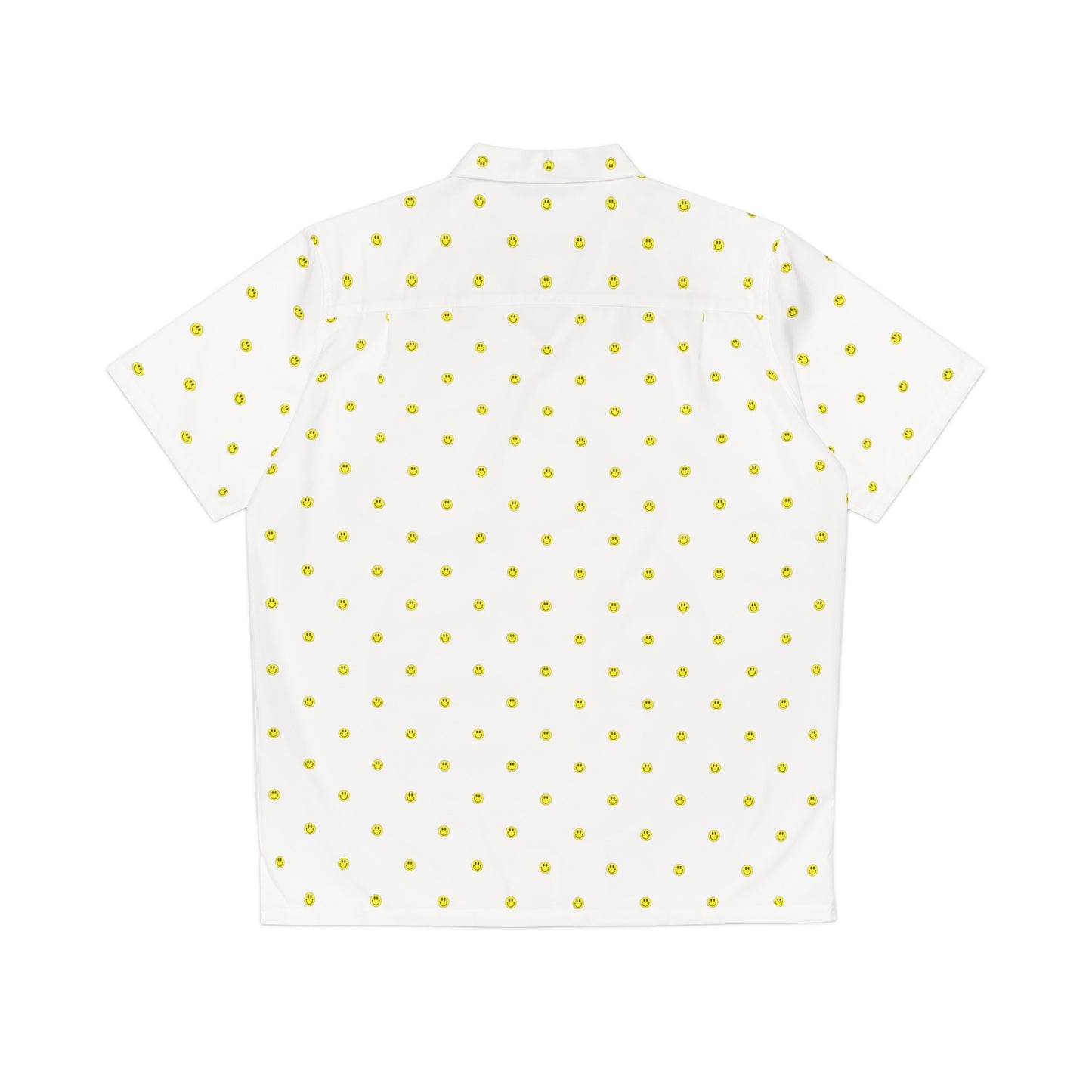 Smiley face shirt white