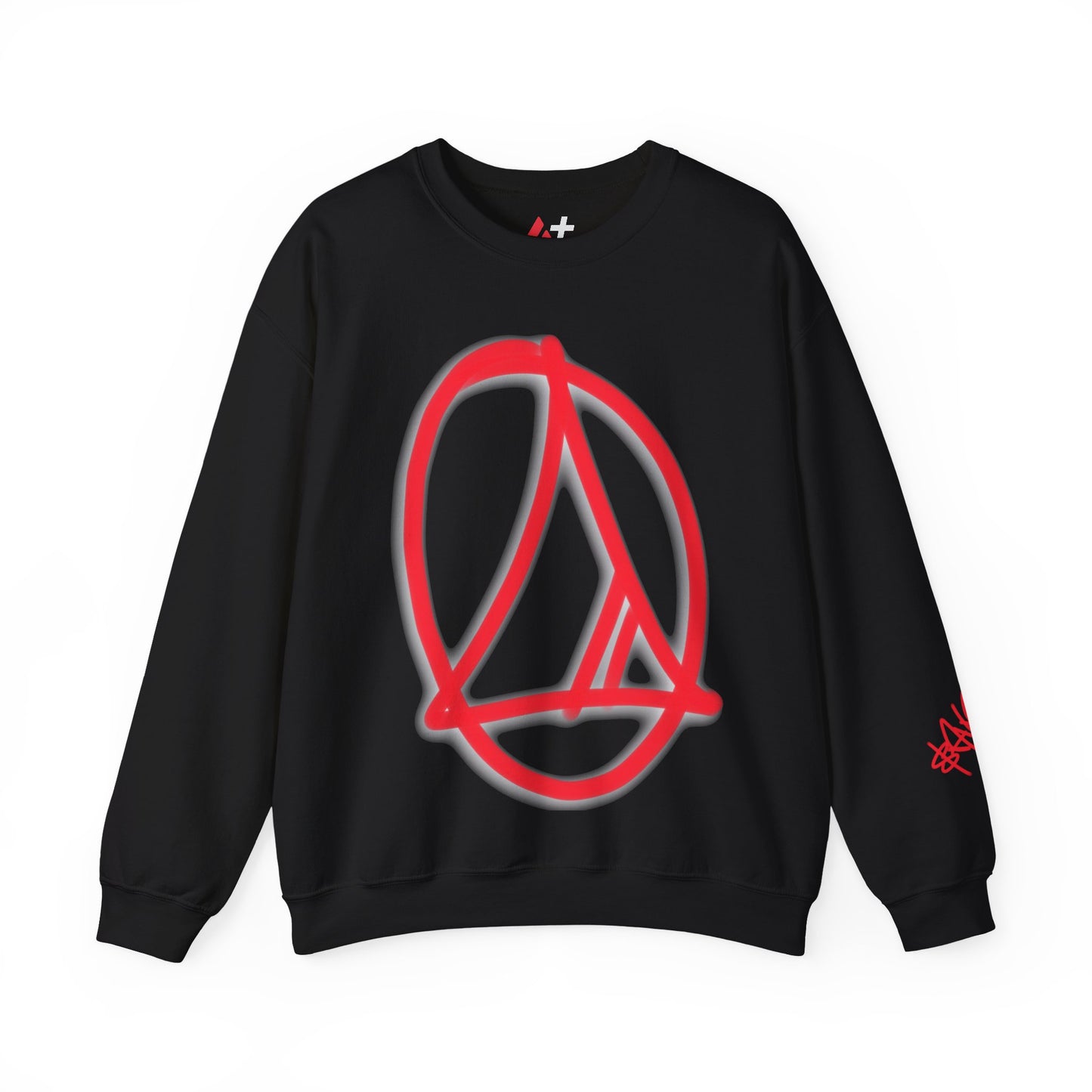 Black Avalanche Adoption Graffiti Sweatshirt