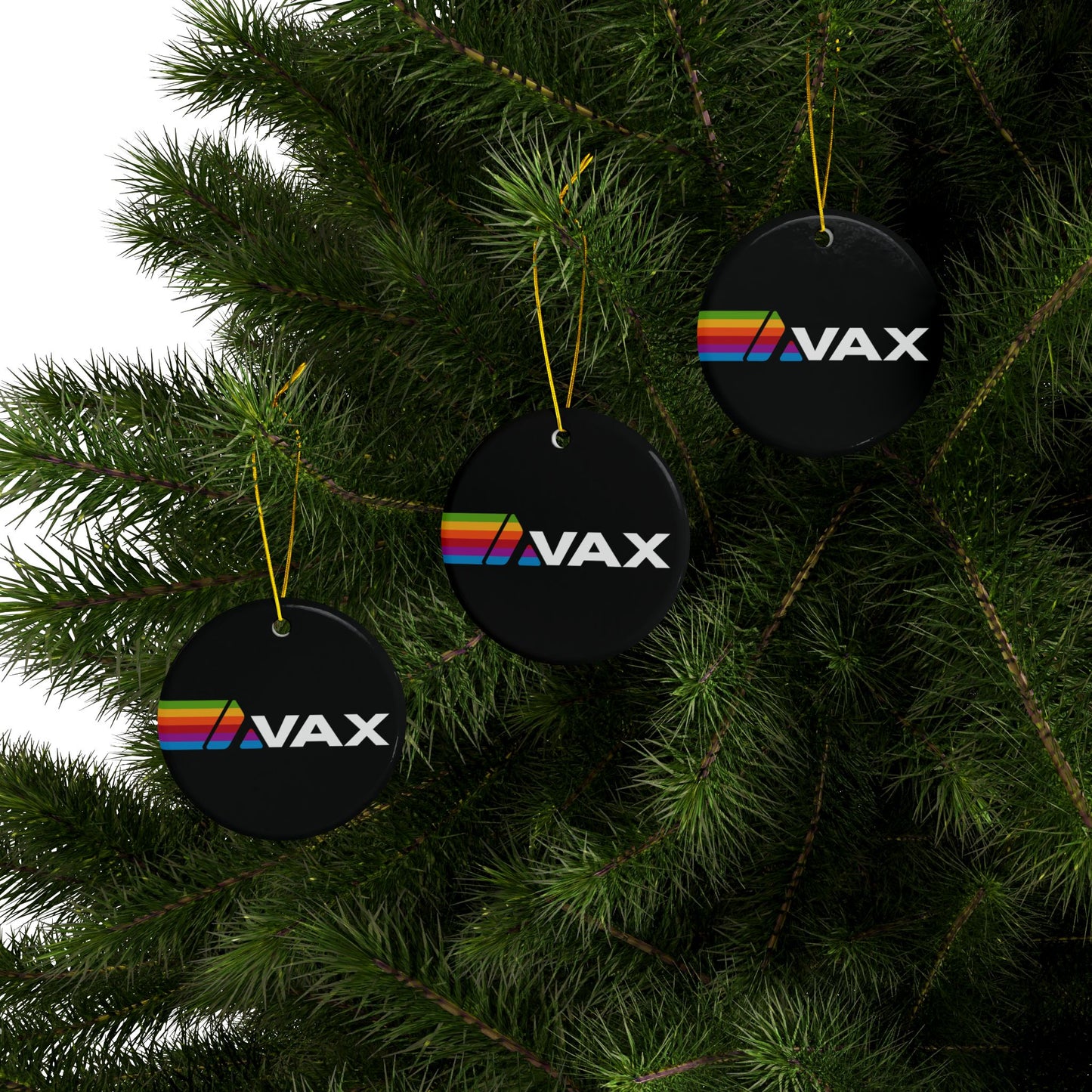 Avax rainbow - Avalanche Christmas Decoration