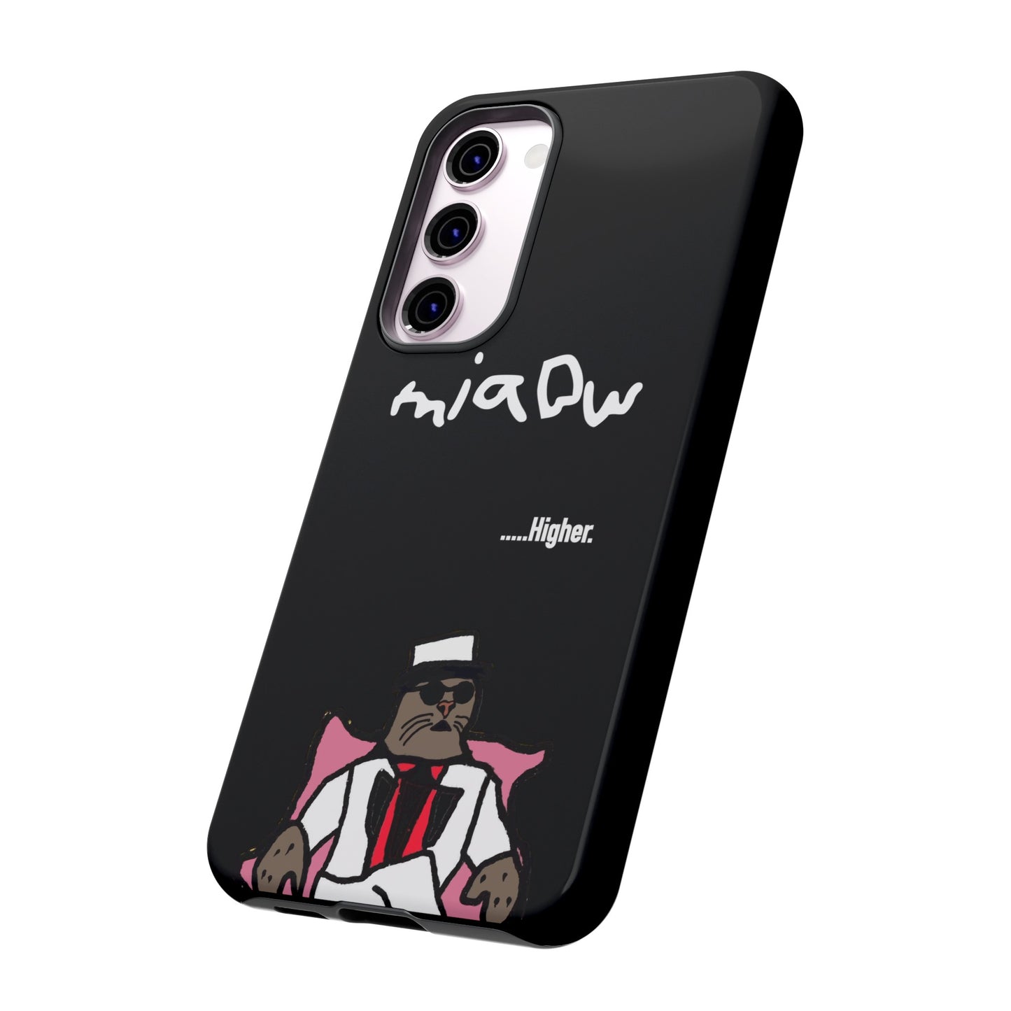 $MIAOW Phone case - Harder - Black