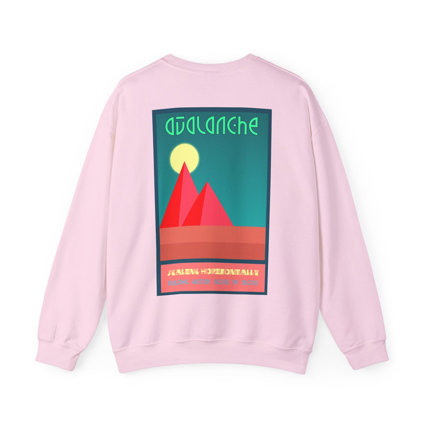 Avalanche Pyramids - Built Block By Block Sweatshirt