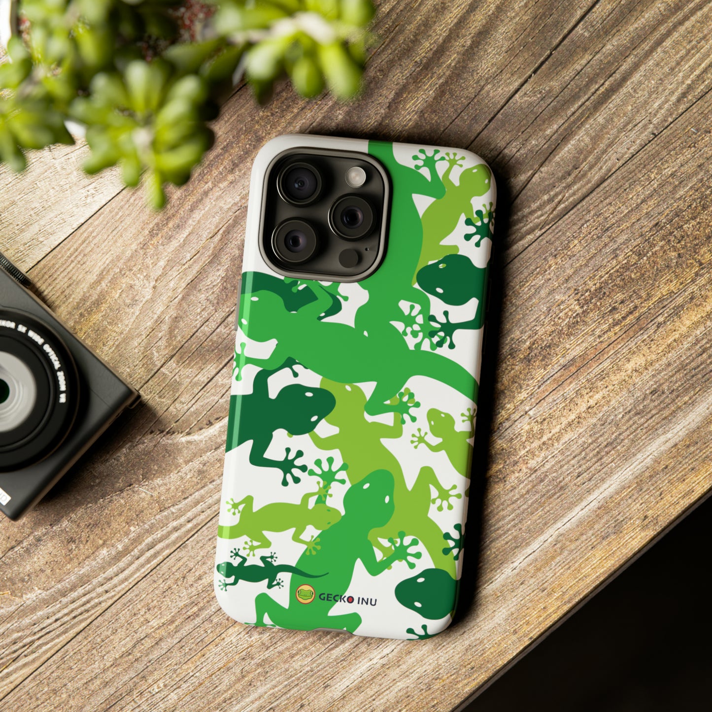 $GEC inu Camo phone case