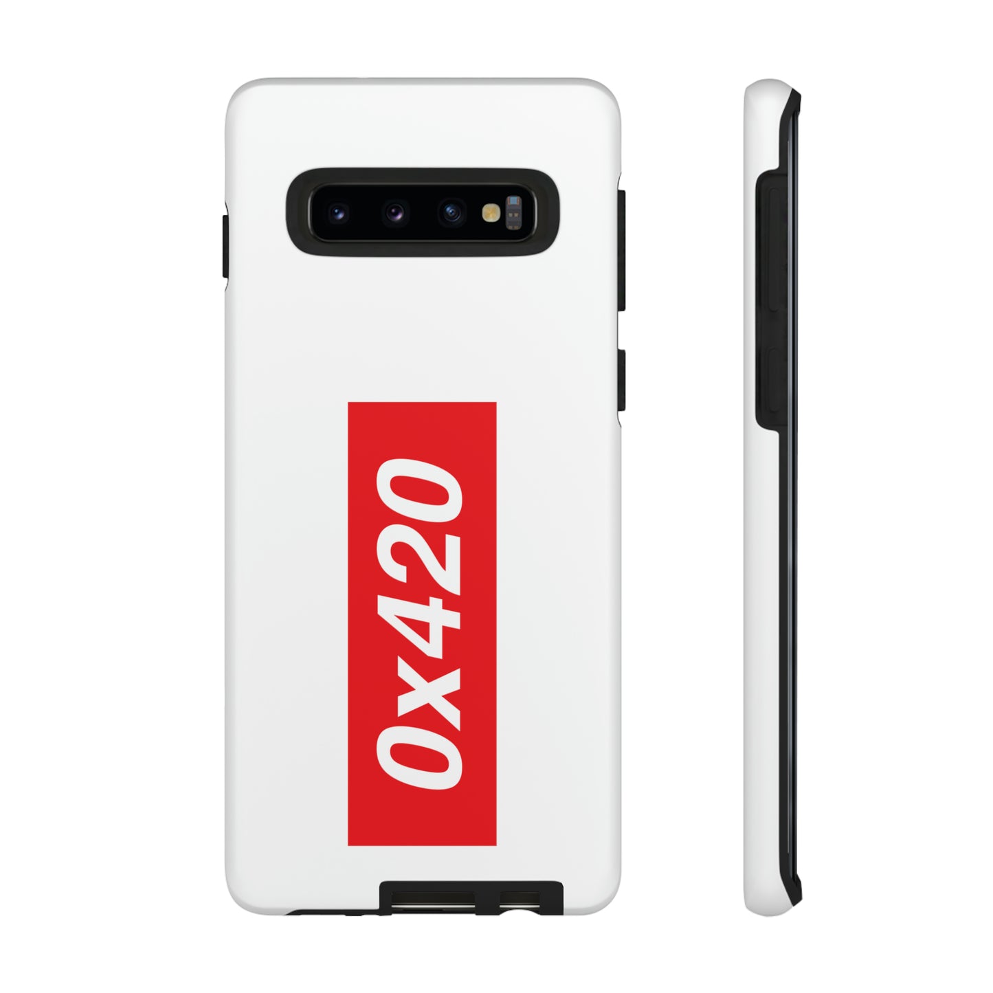 0x420 phone case small logo