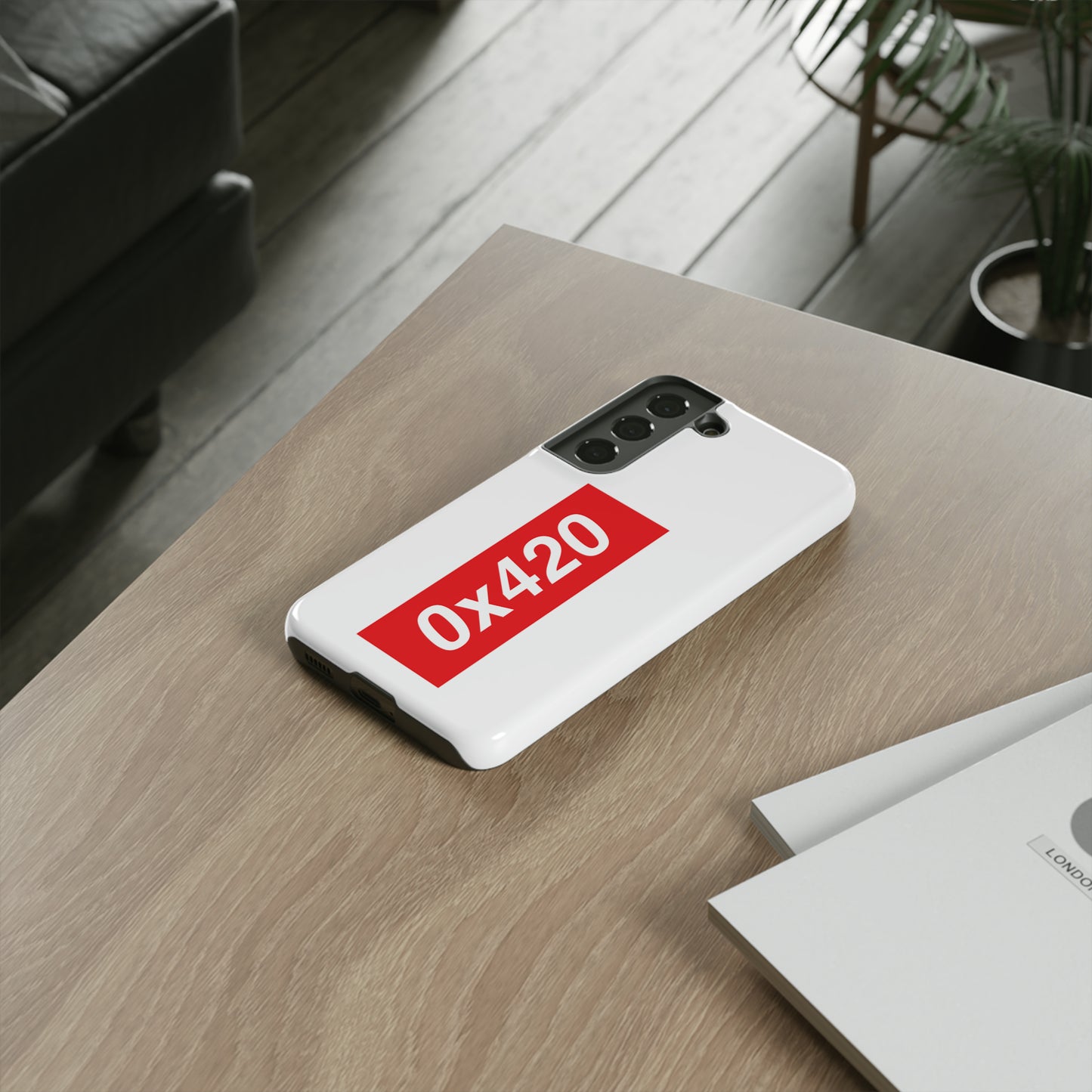 0x420 phone case small logo