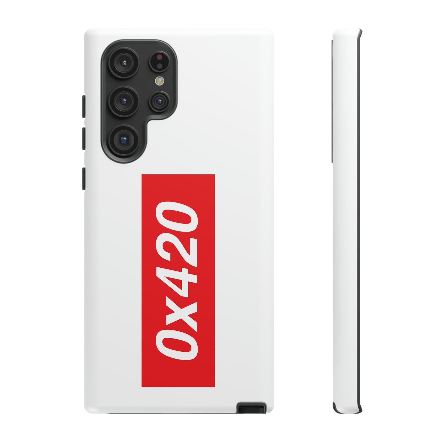 0x420 phone case small logo