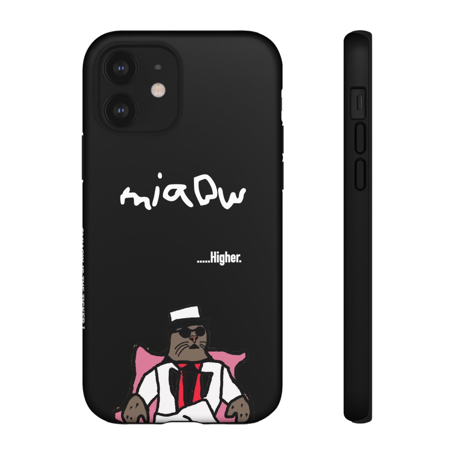 $MIAOW Phone case - Harder - Black