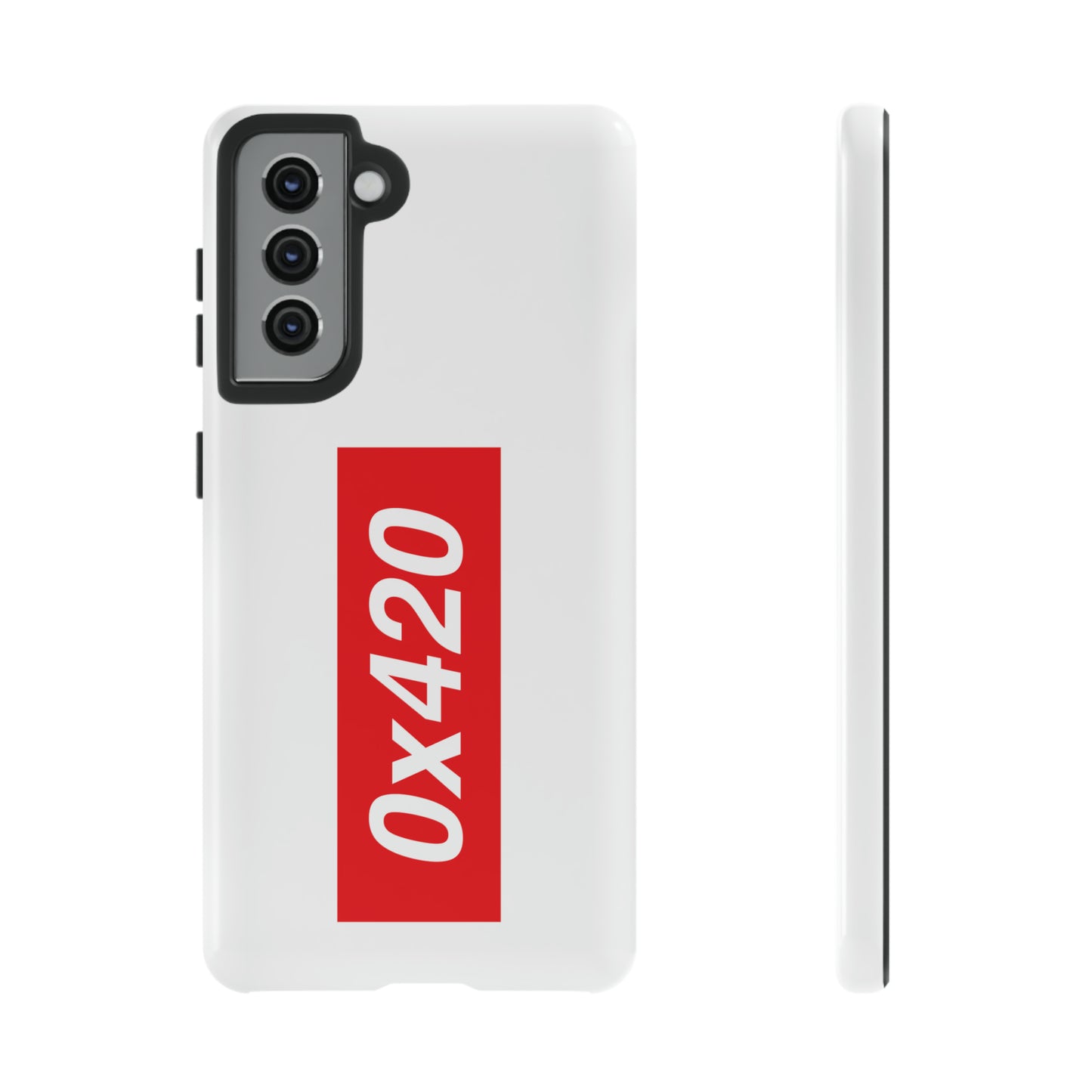 0x420 phone case small logo