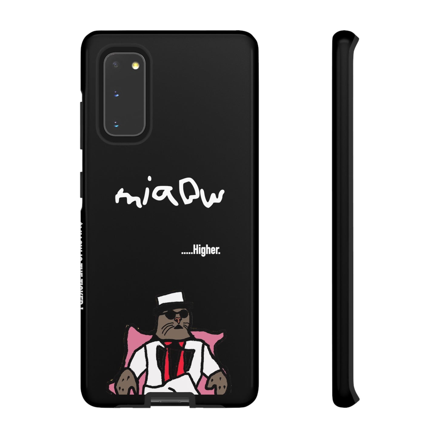 $MIAOW Phone case - Harder - Black