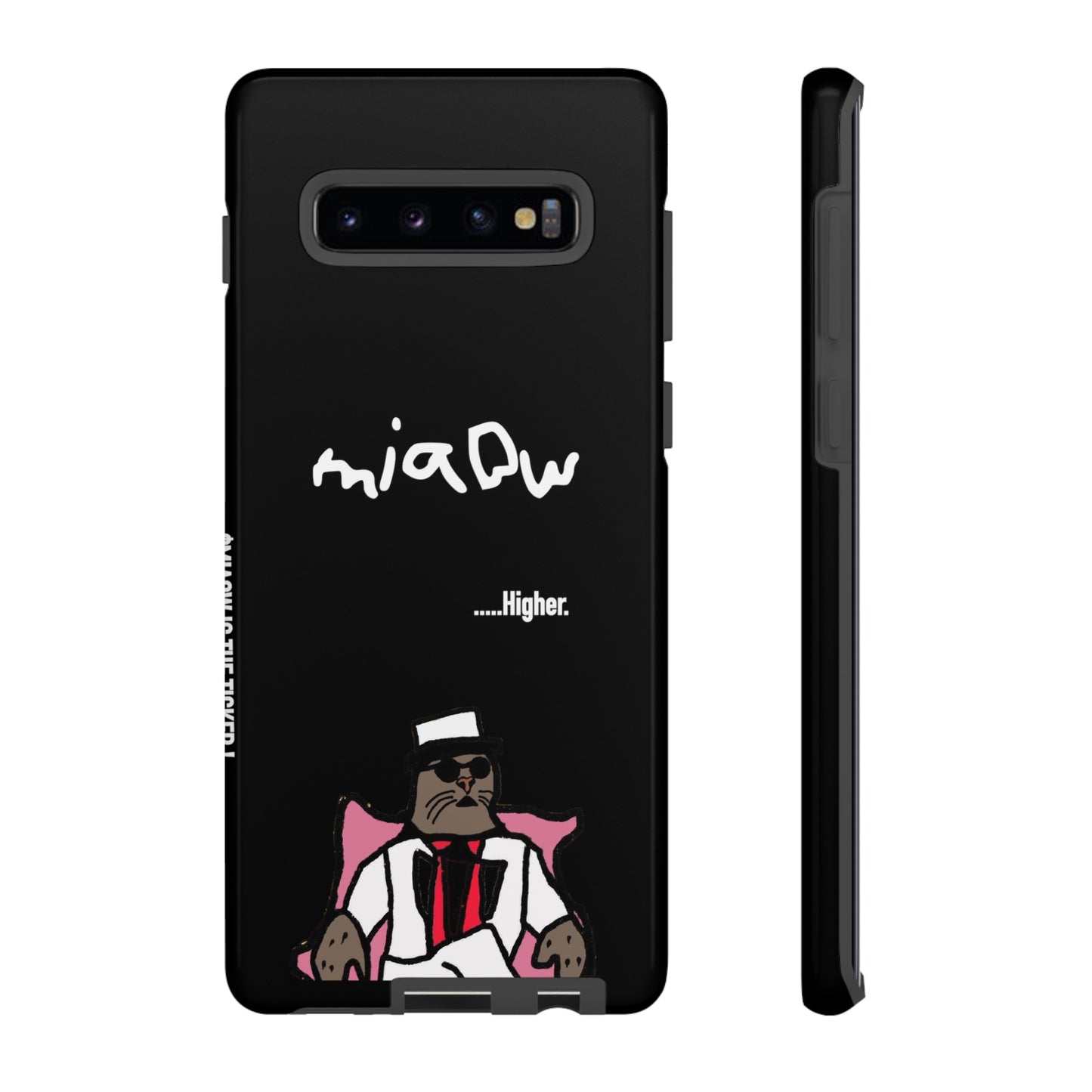 $MIAOW Phone case - Harder - Black