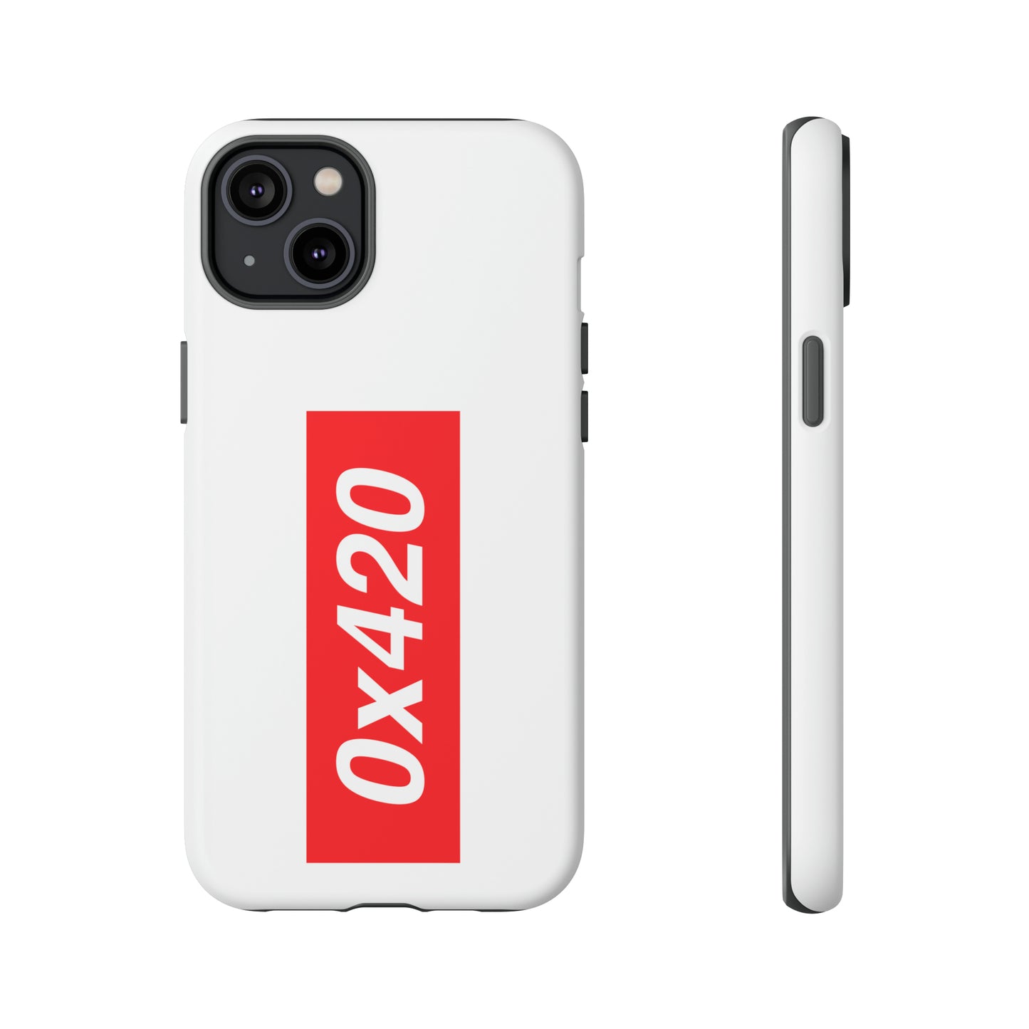 0x420 phone case small logo