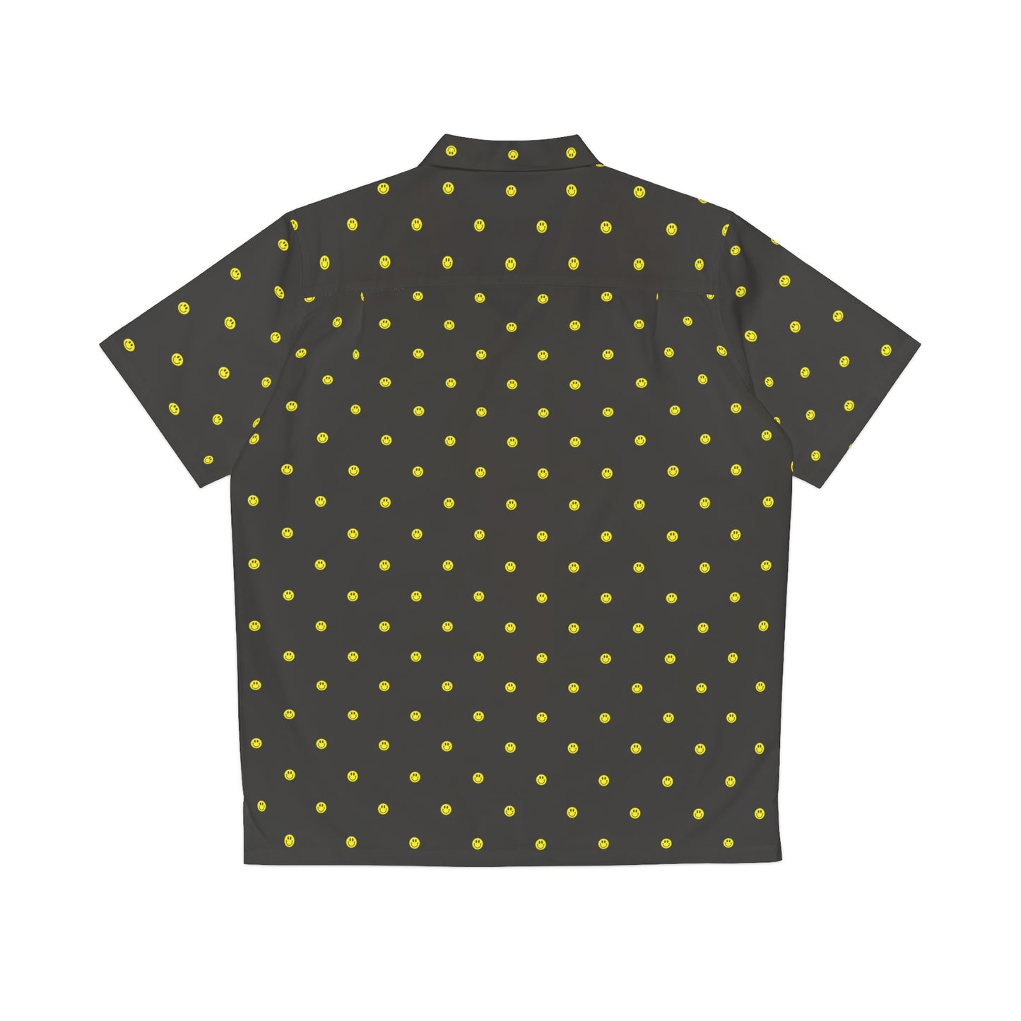 Smiley face shirt black