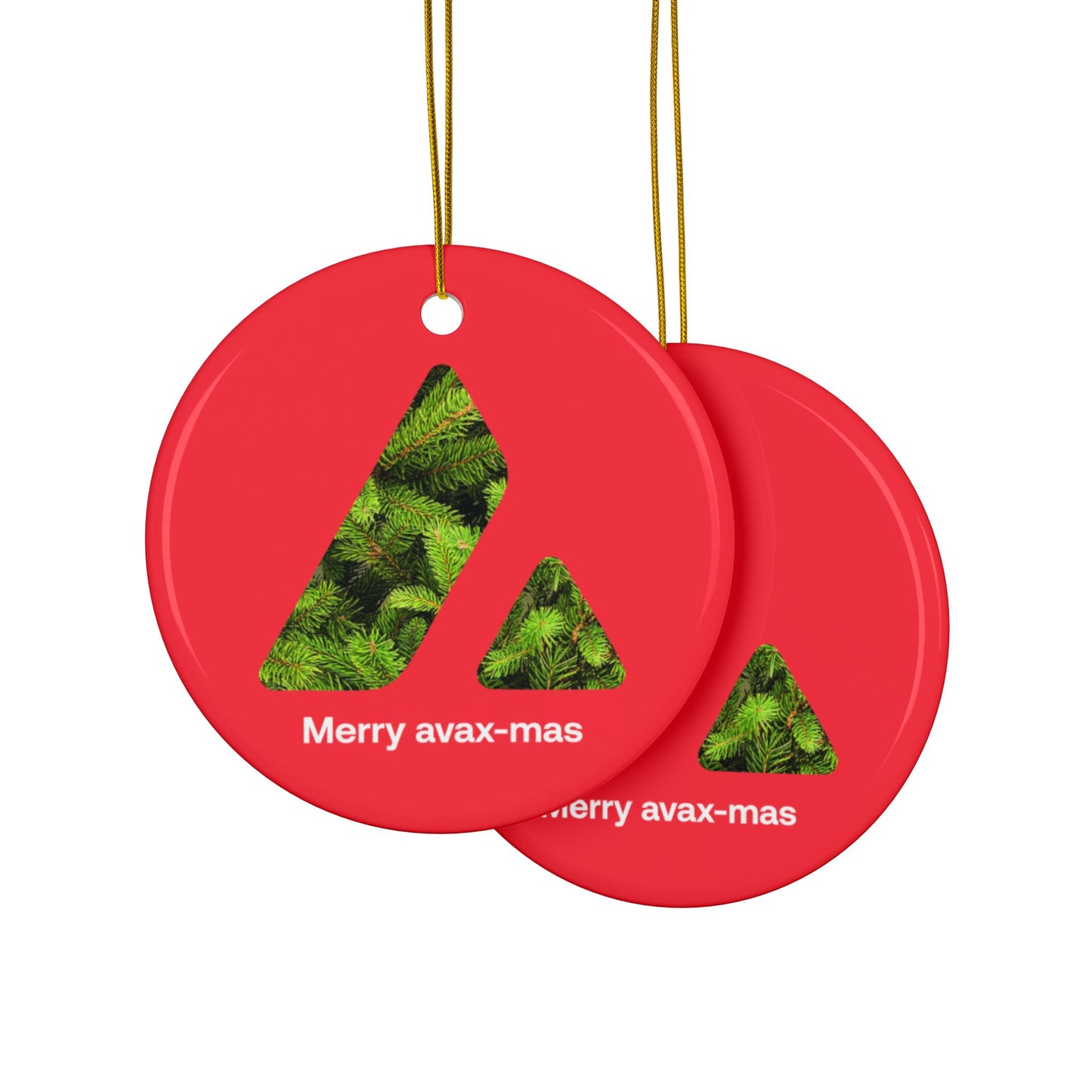 Merry Avax-mas Christmas Decoration Tree