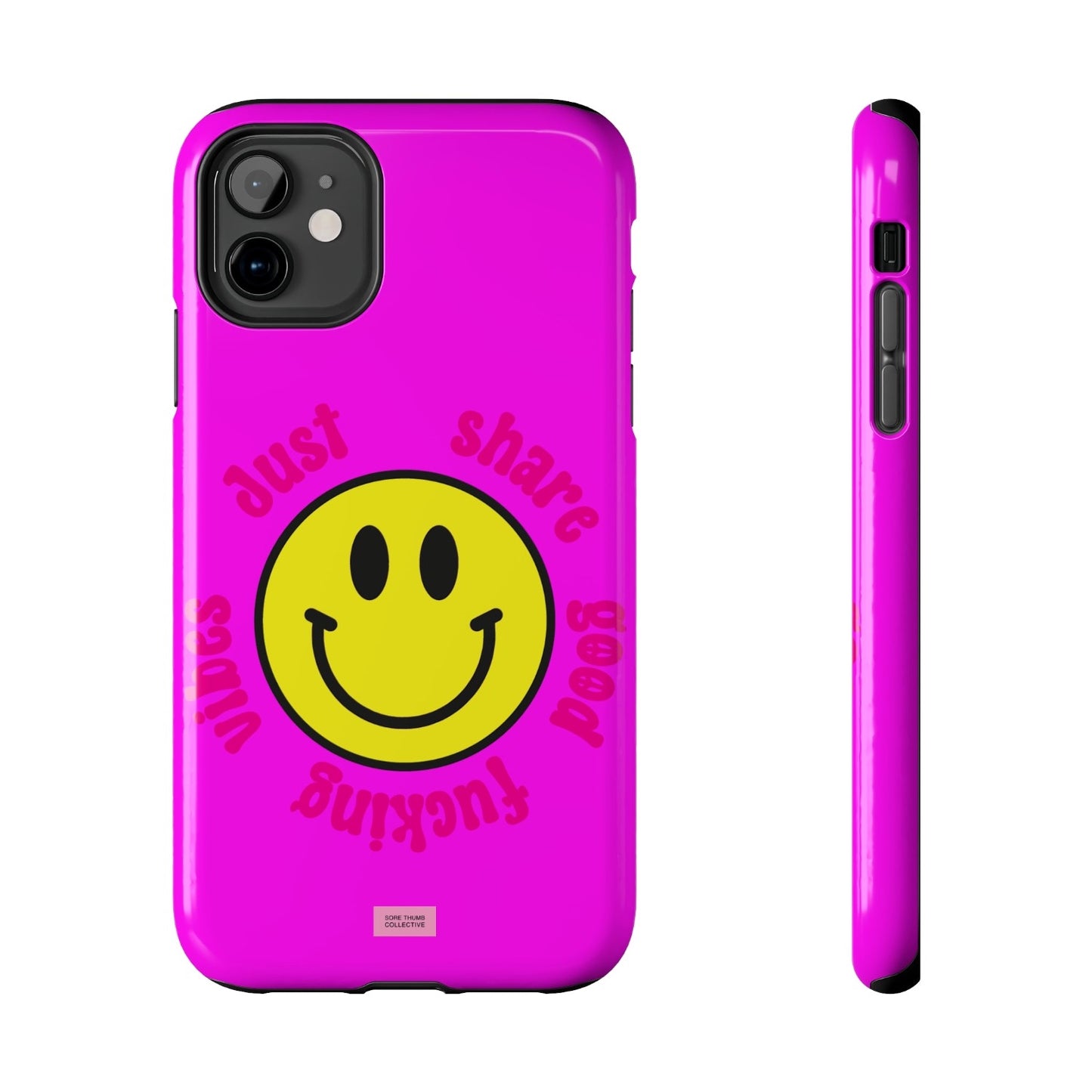 good vibes iPhone case