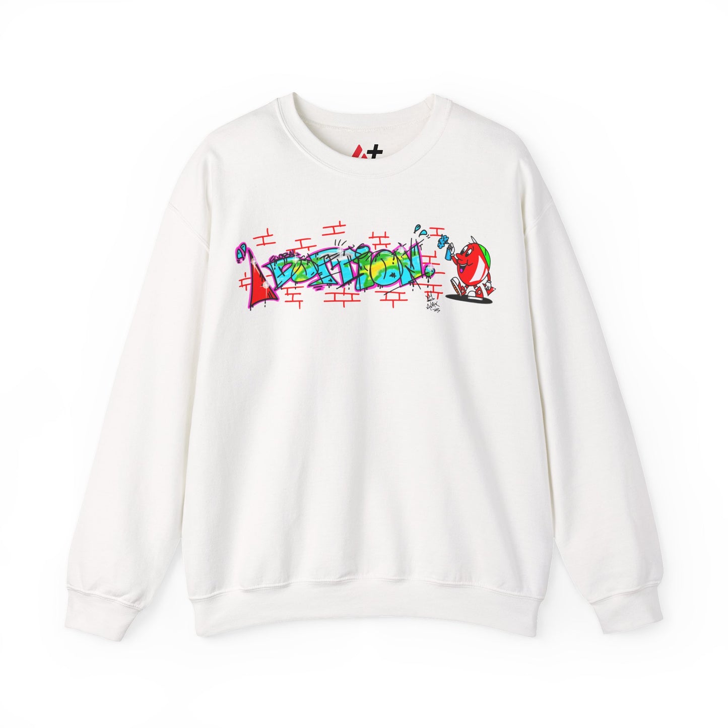 Copy of Avalanche Sharing Adoption White Sweatshirt