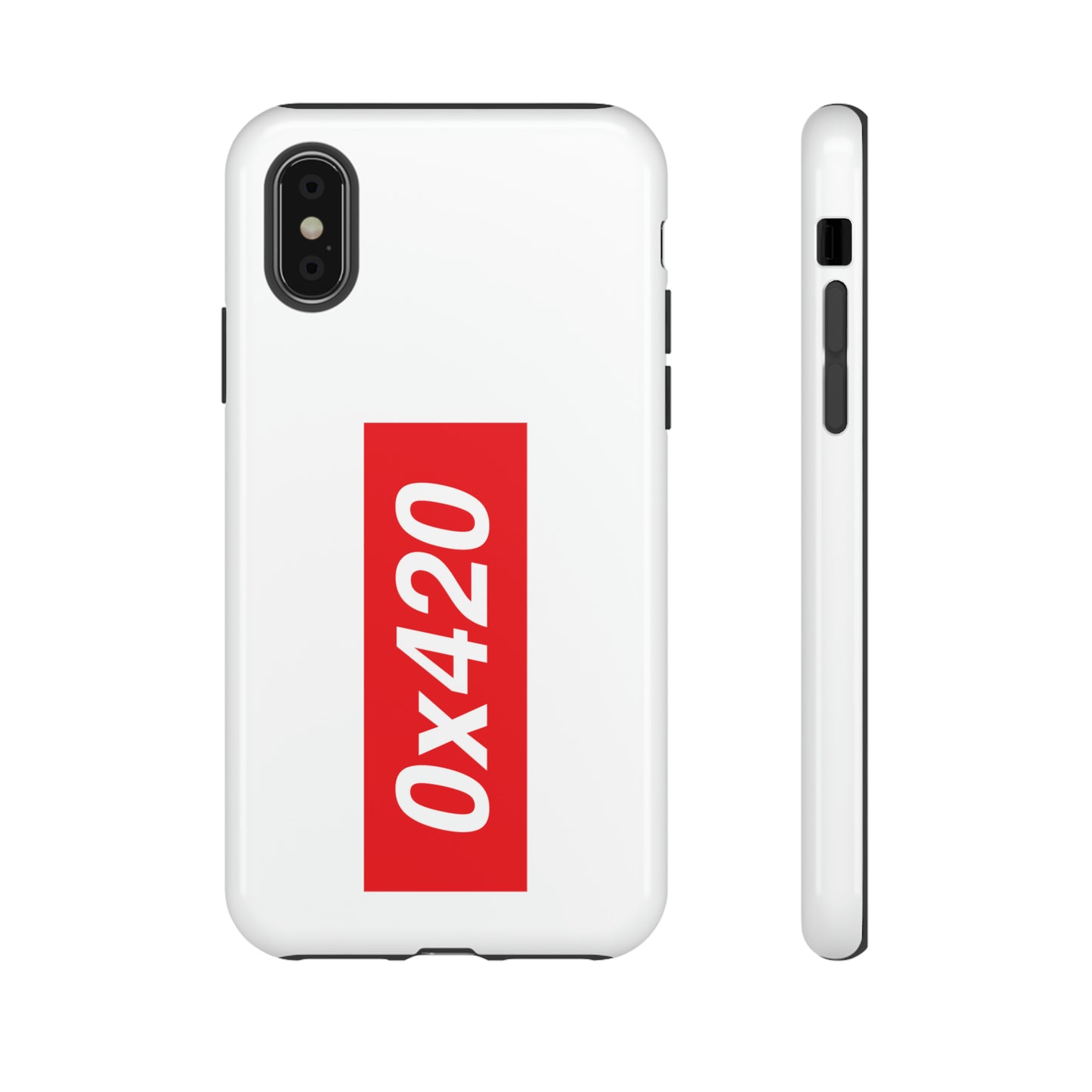 0x420 phone case small logo