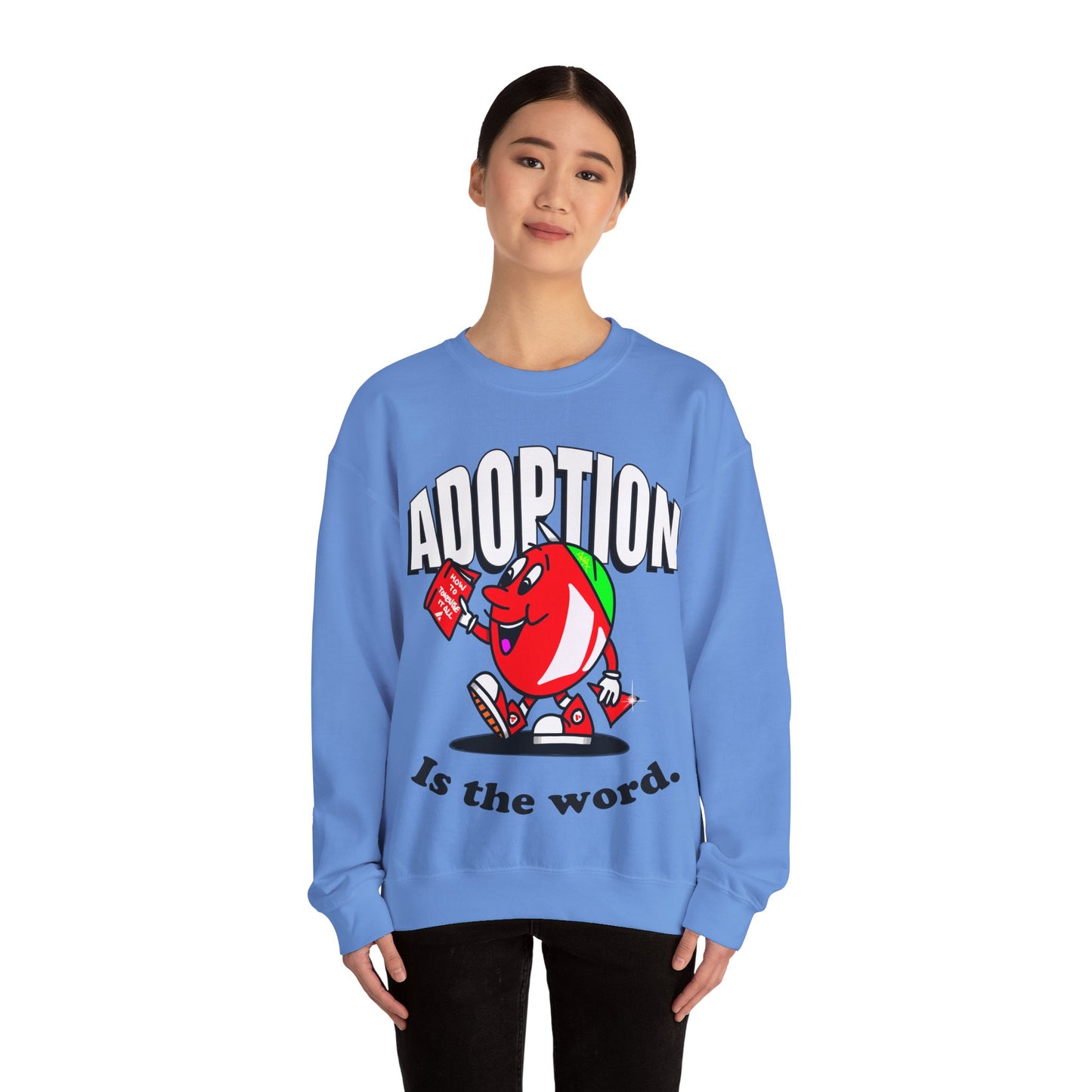 Avalanche Adoption is the Word Sweatshirt