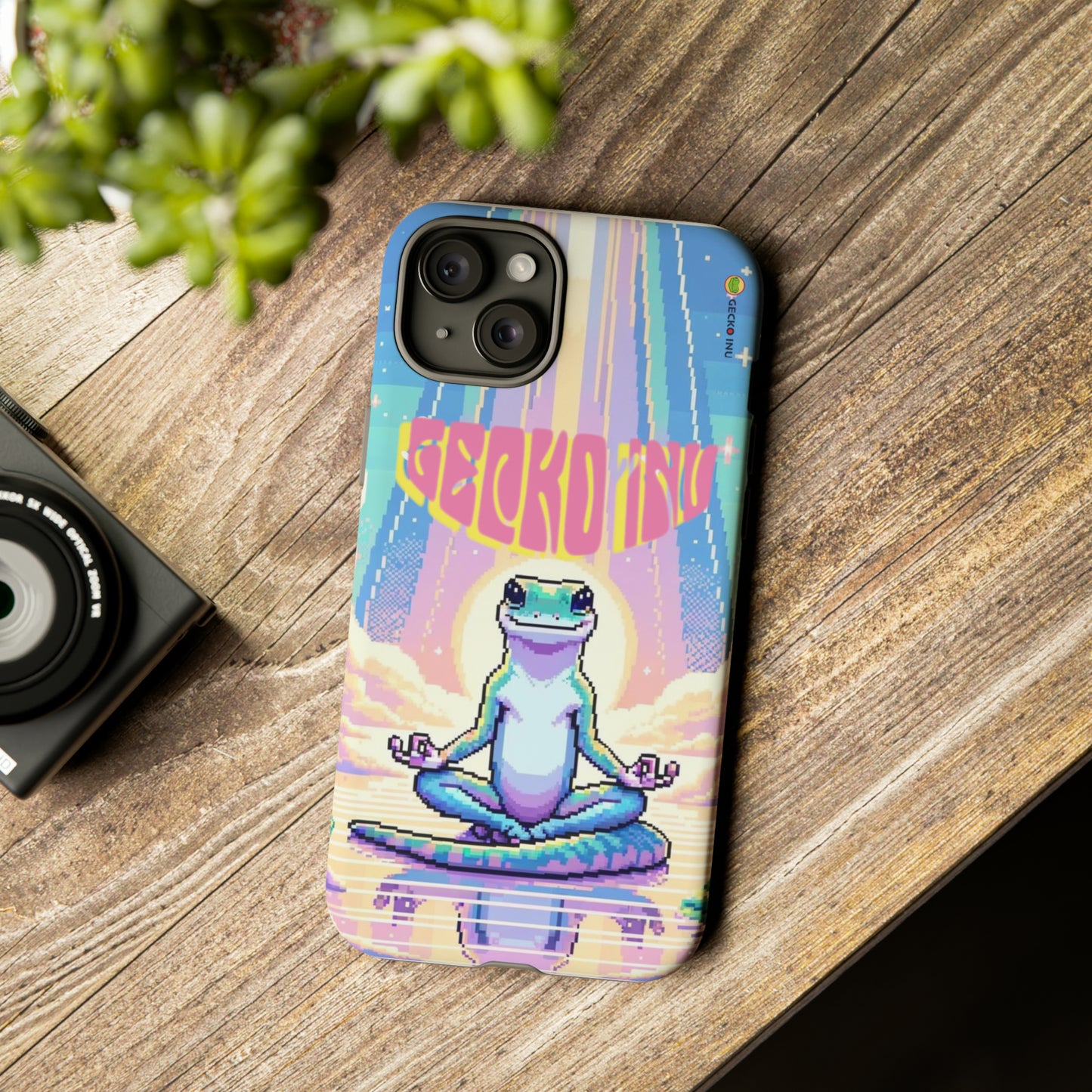 $GEC inu peace iPhone case