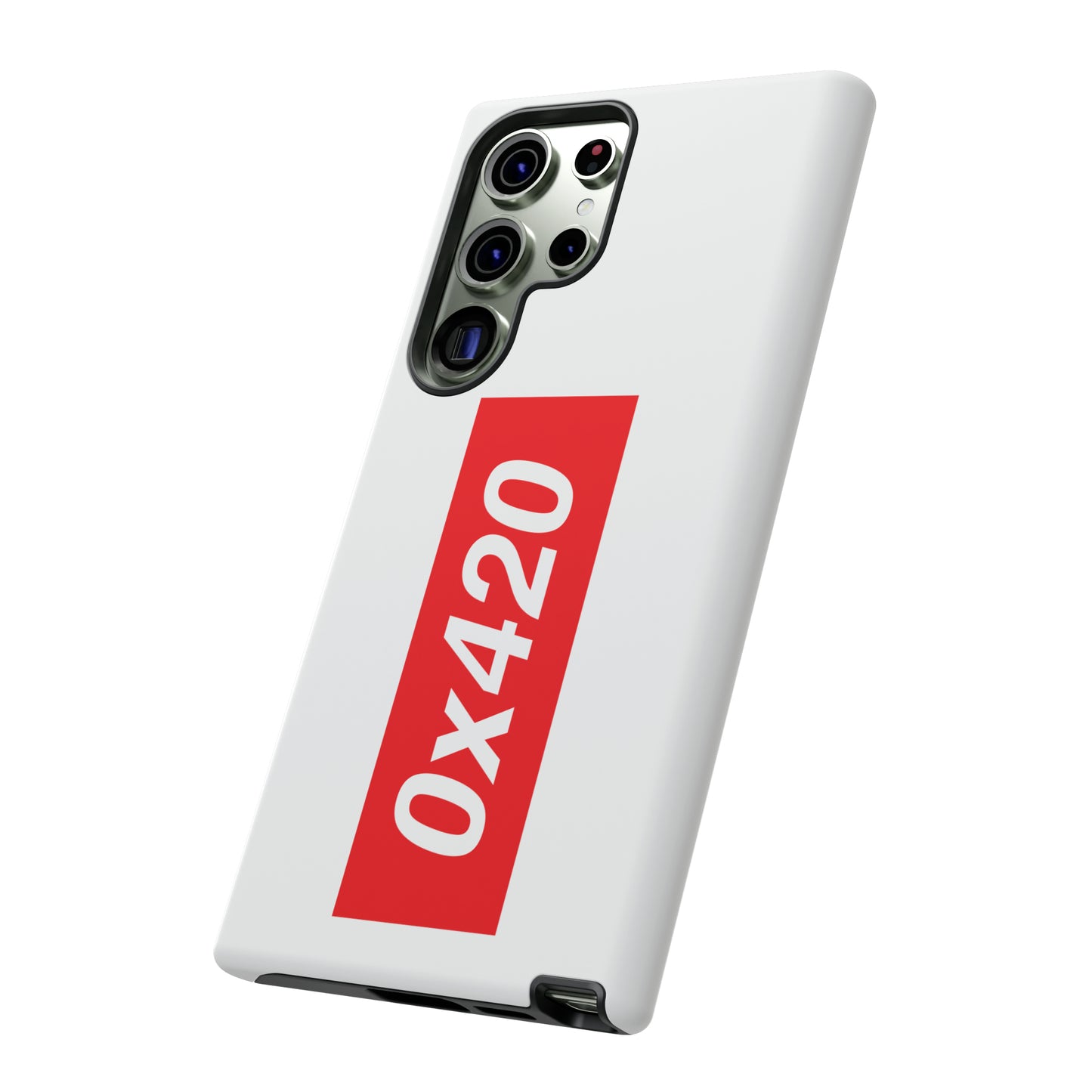 0x420 phone case small logo