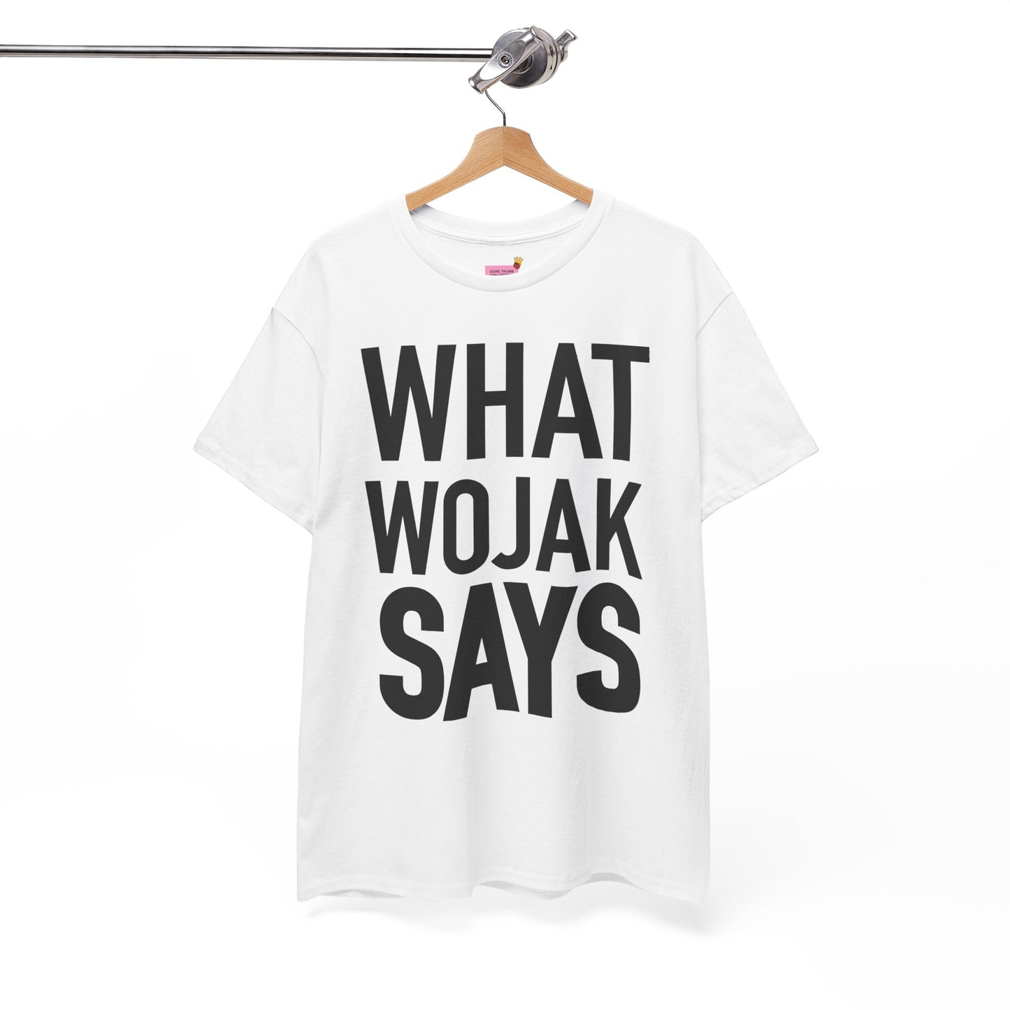 WHAT WOJAK SAYS $COQ T shirt