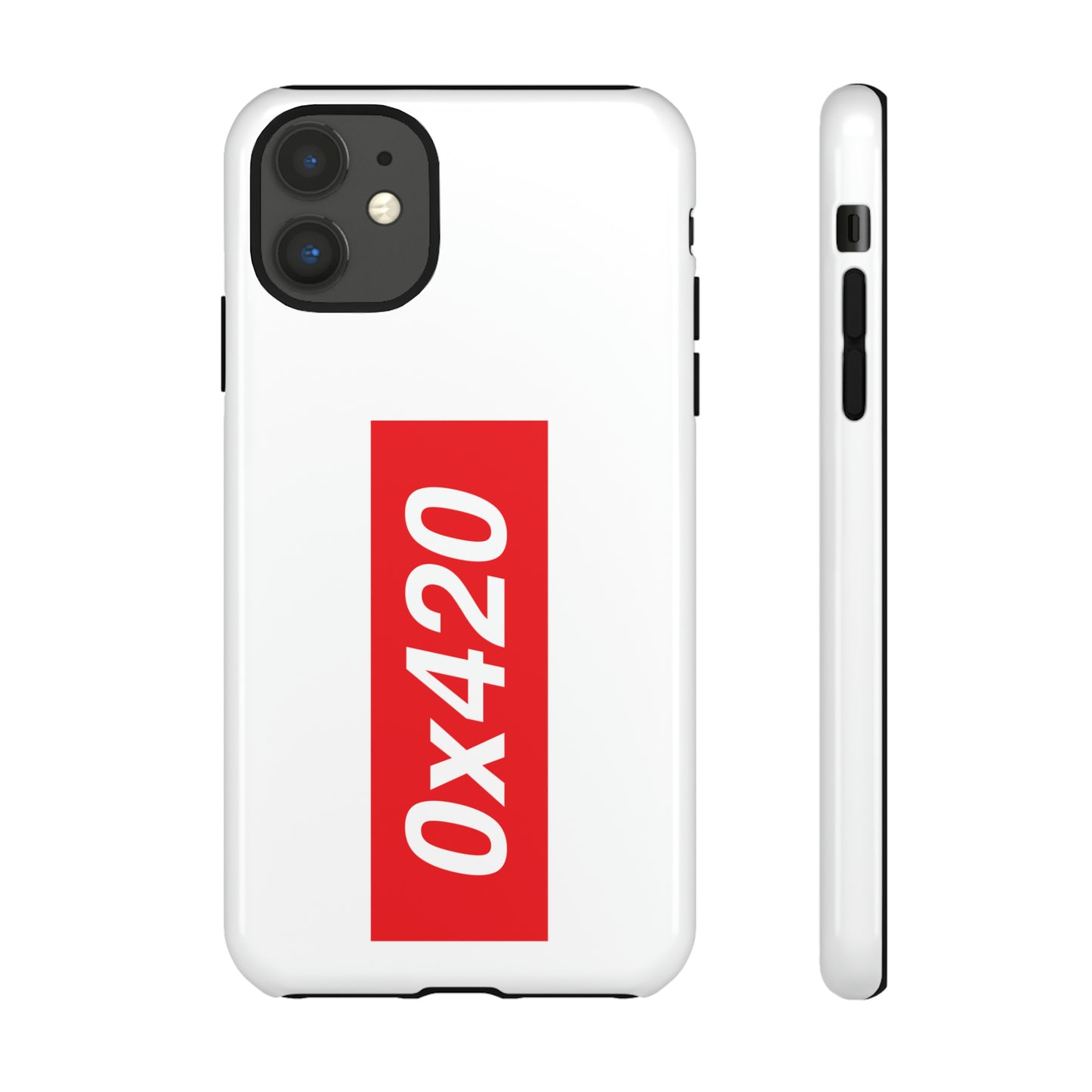 0x420 phone case small logo