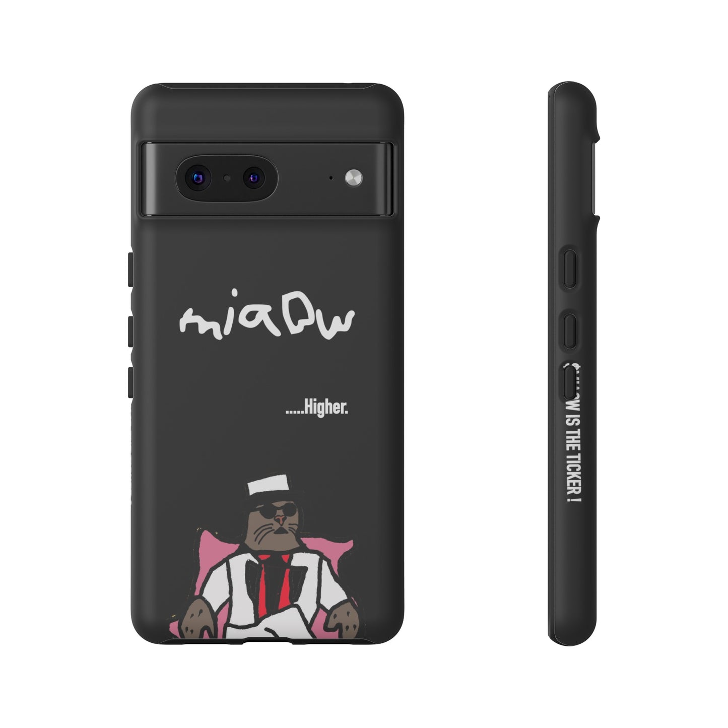 $MIAOW Phone case - Harder - Black