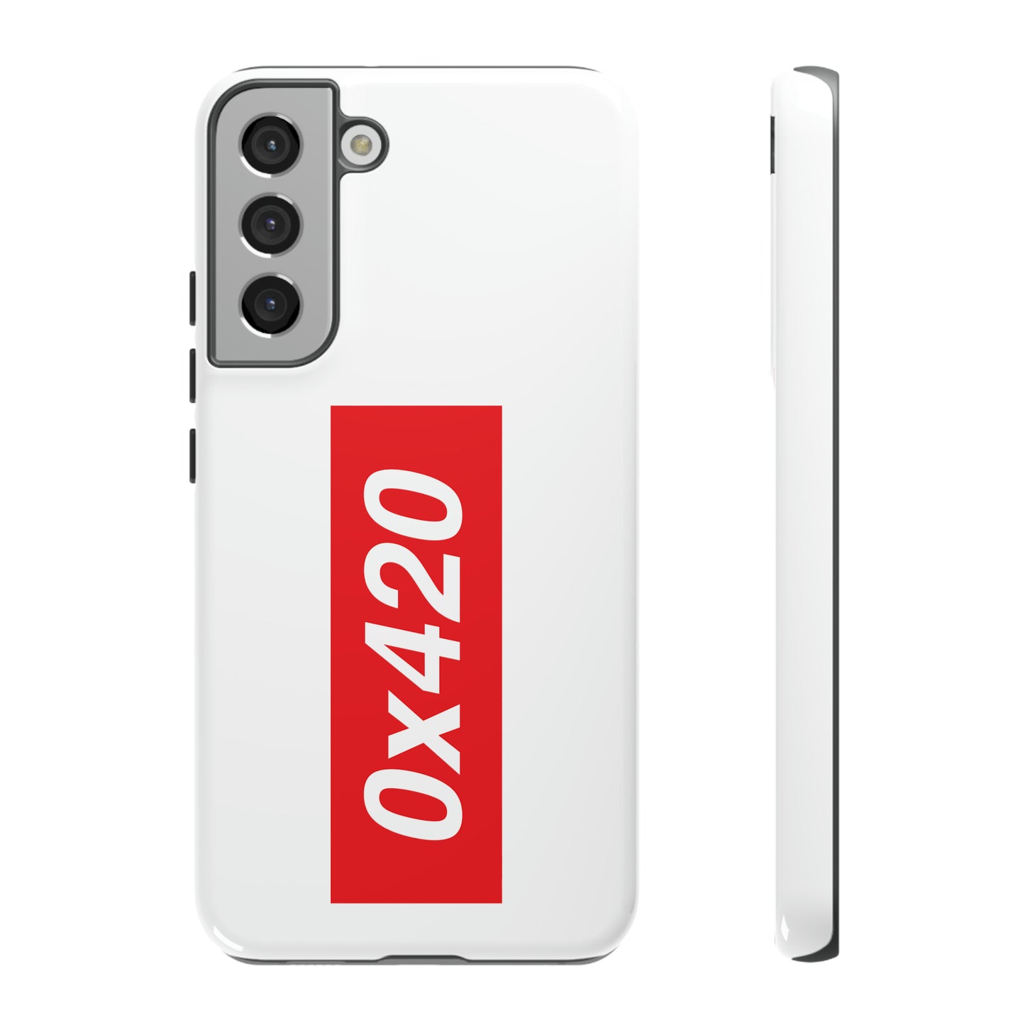 0x420 phone case small logo