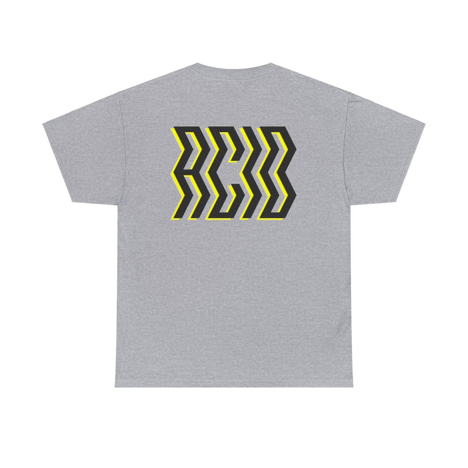 acid bold print t shirt