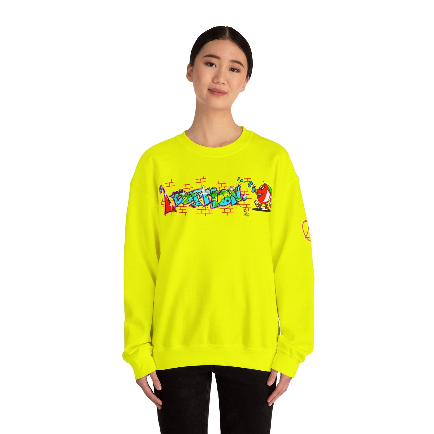 Avalanche Global Adoption Graffiti Sweatshirt