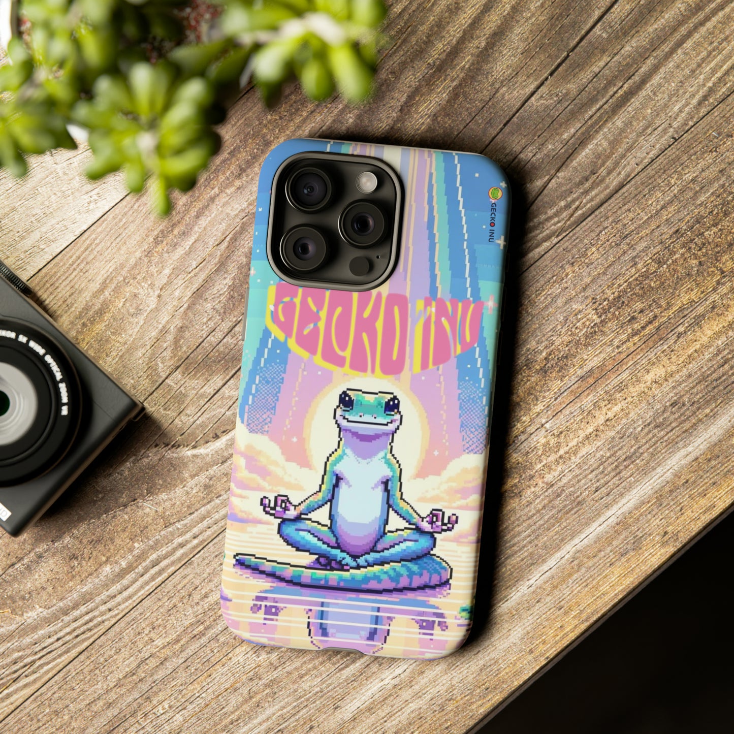 $GEC inu peace iPhone case