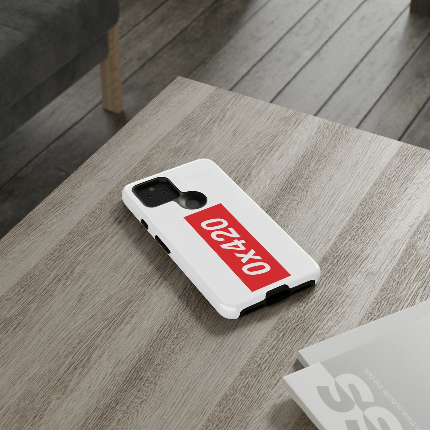 0x420 phone case small logo