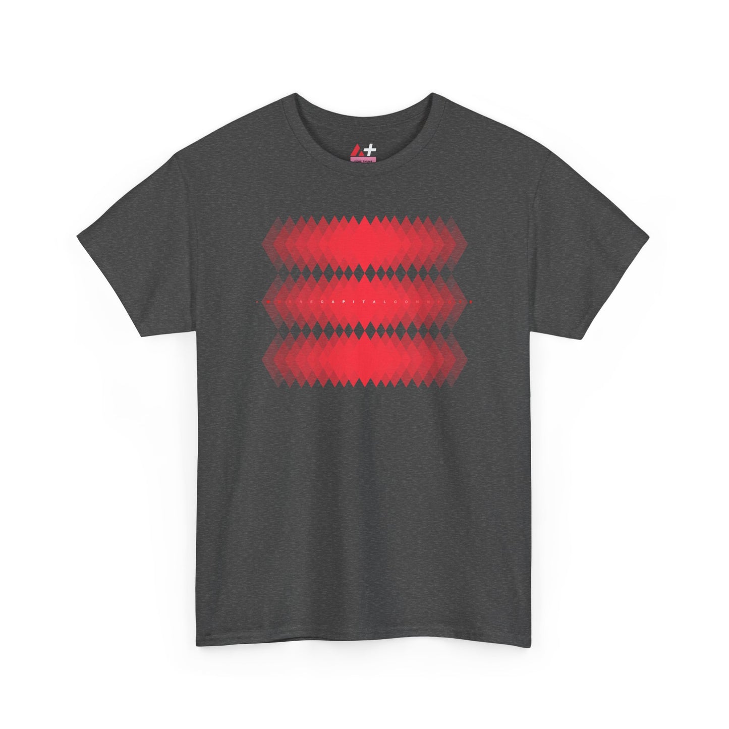 Avalanche Where Capital Connects Optical Illusion T-Shirt