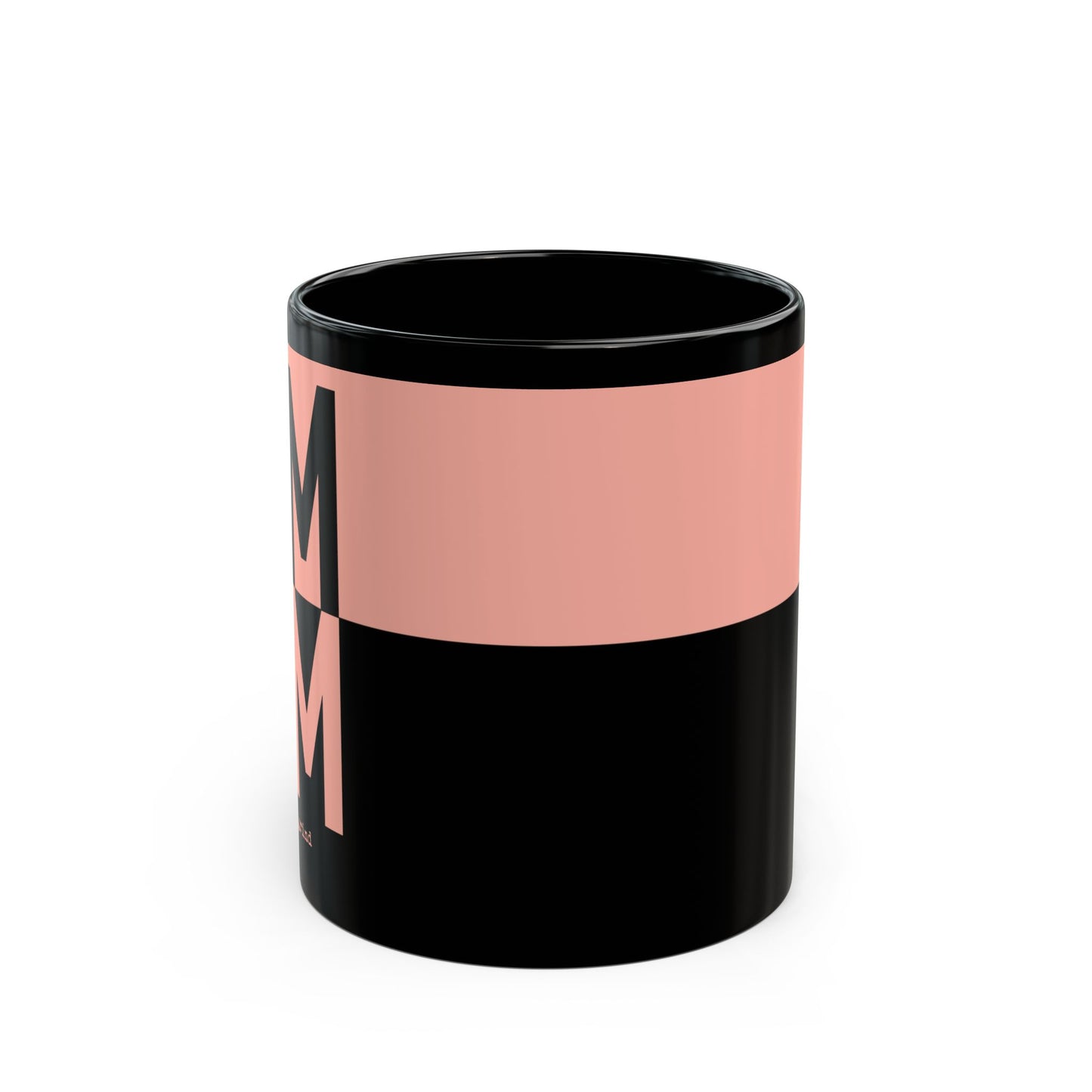 GM COFFEE MUG — Nude/Black | Crypto Mug | Cryptocurrency Gift | Web3 Decor