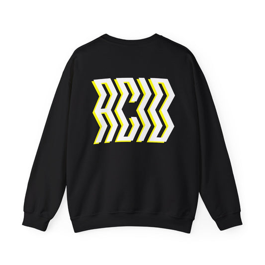 Acid house Jumper with glitch print