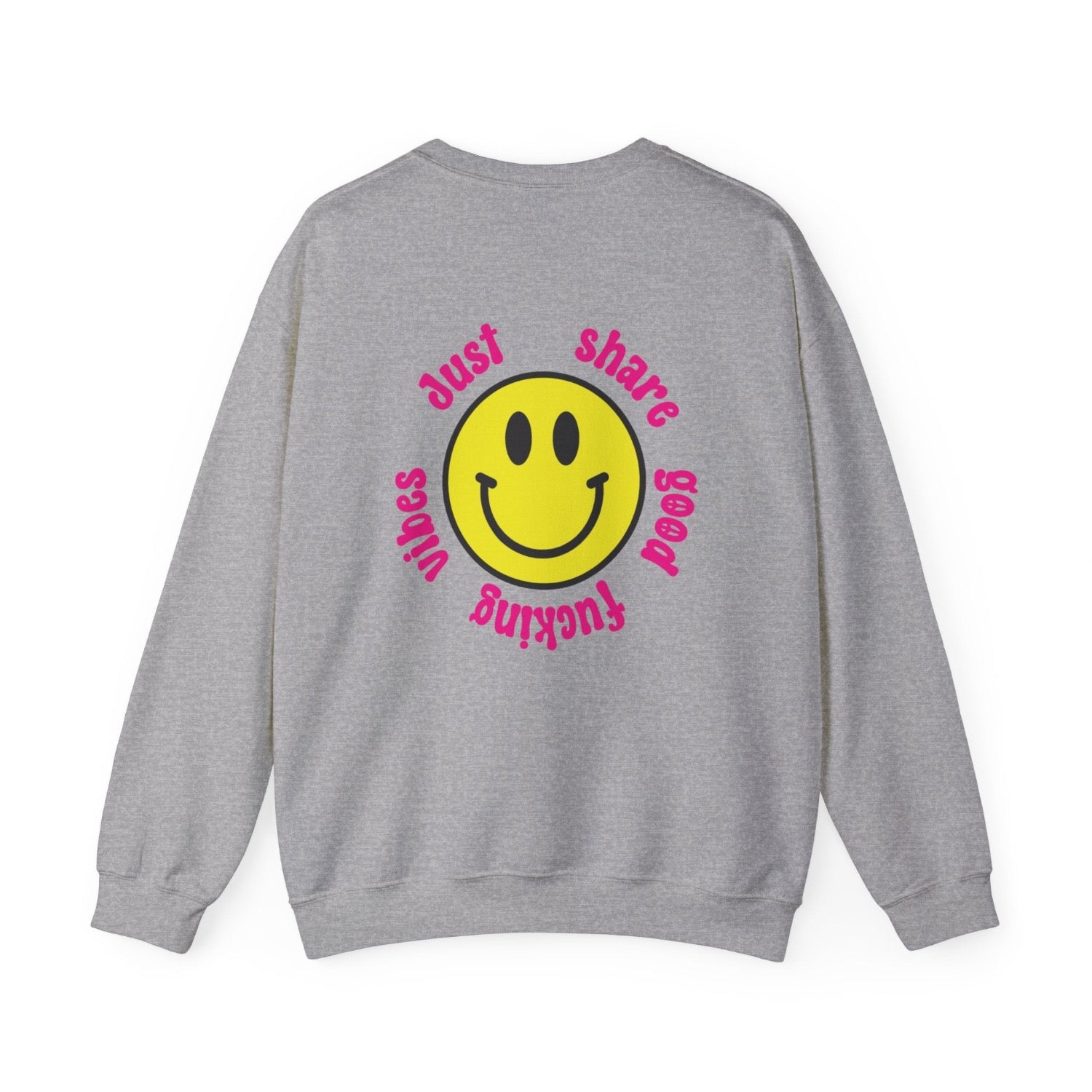 smiley face sweatshirt