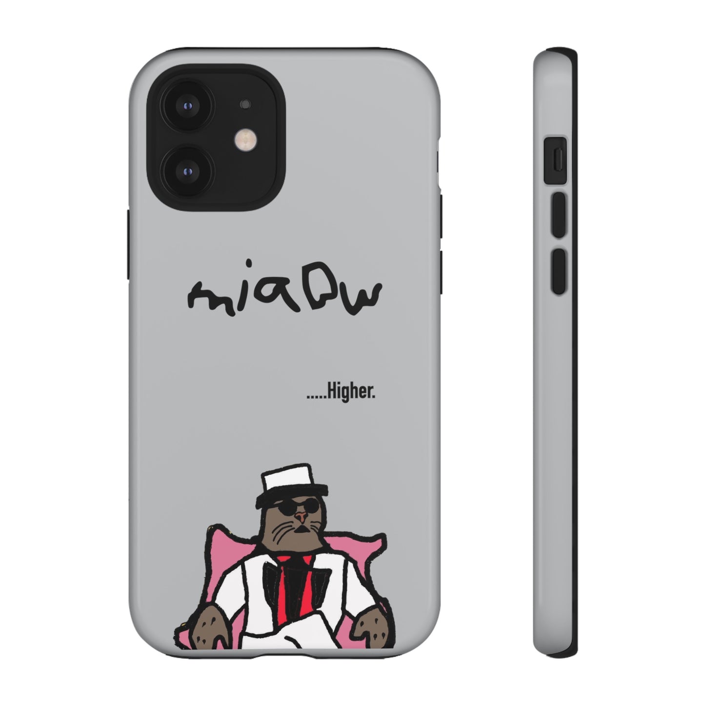 $MIAOW Phone case - Harder grey