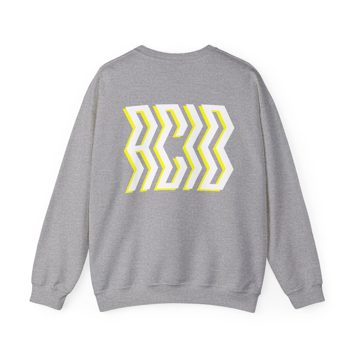 Acid house top, grey with ACID back print, inspired by hacienda sweatshirt