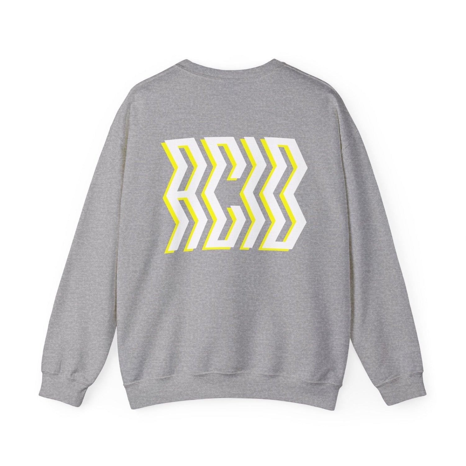 Acid house top, grey with ACID back print, inspired by hacienda sweatshirt