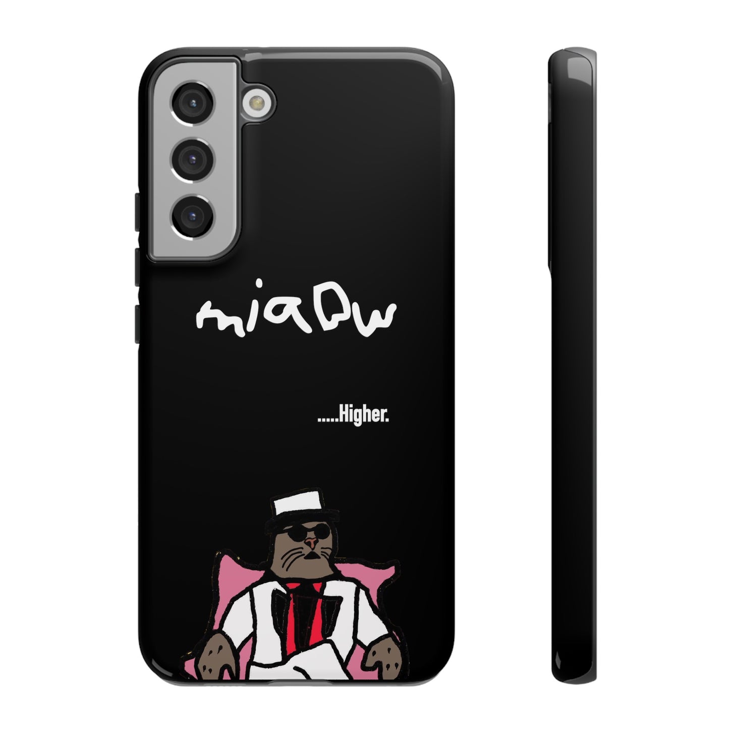 $MIAOW Phone case - Harder - Black