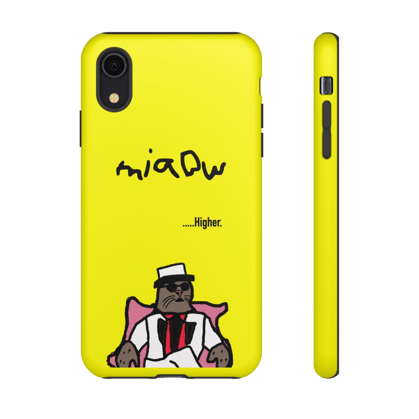 $MIAOW Phone case - Harder - Yellow