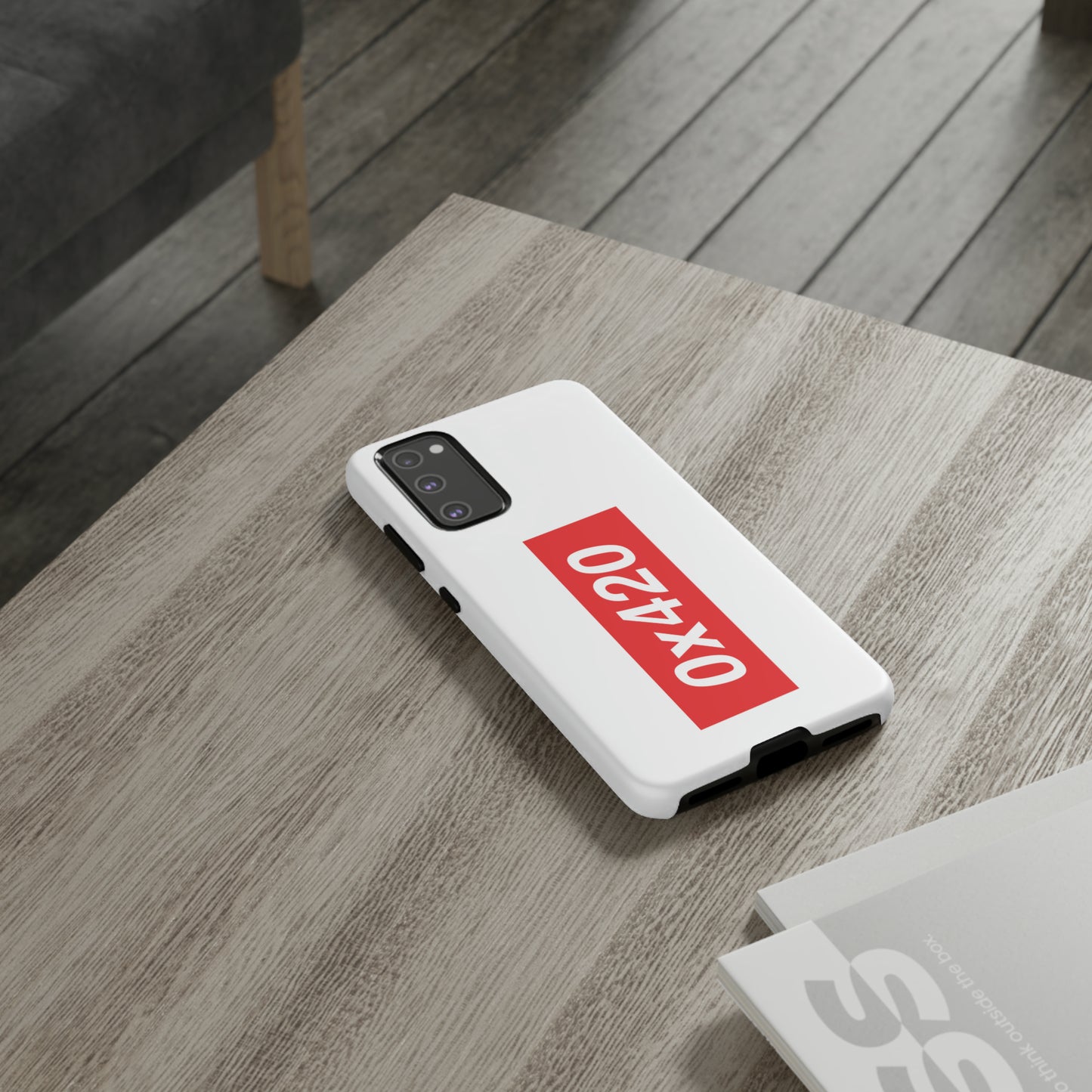 0x420 phone case small logo