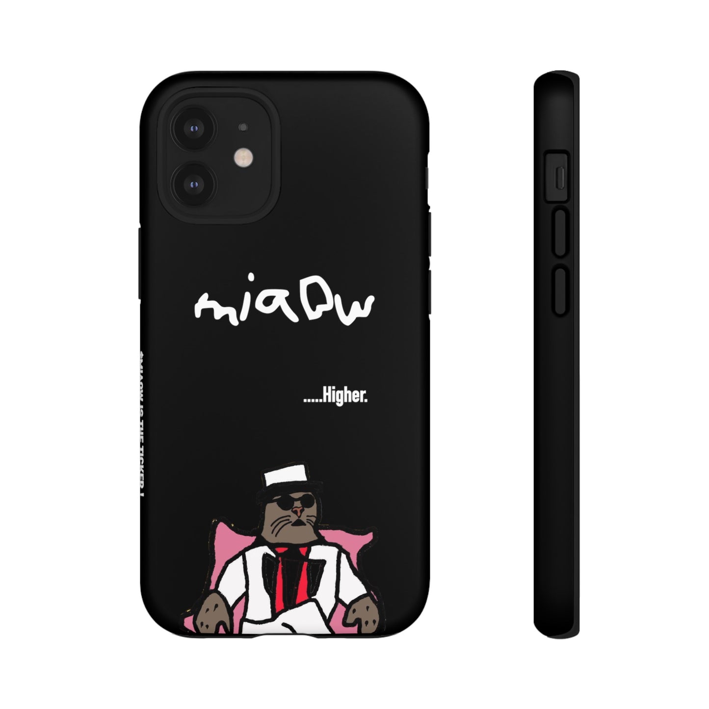 $MIAOW Phone case - Harder - Black