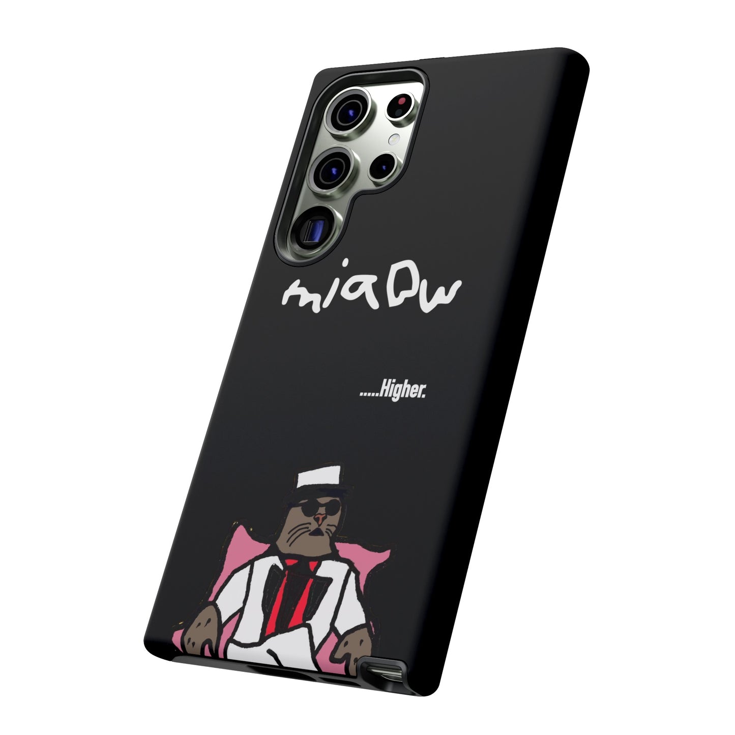 $MIAOW Phone case - Harder - Black