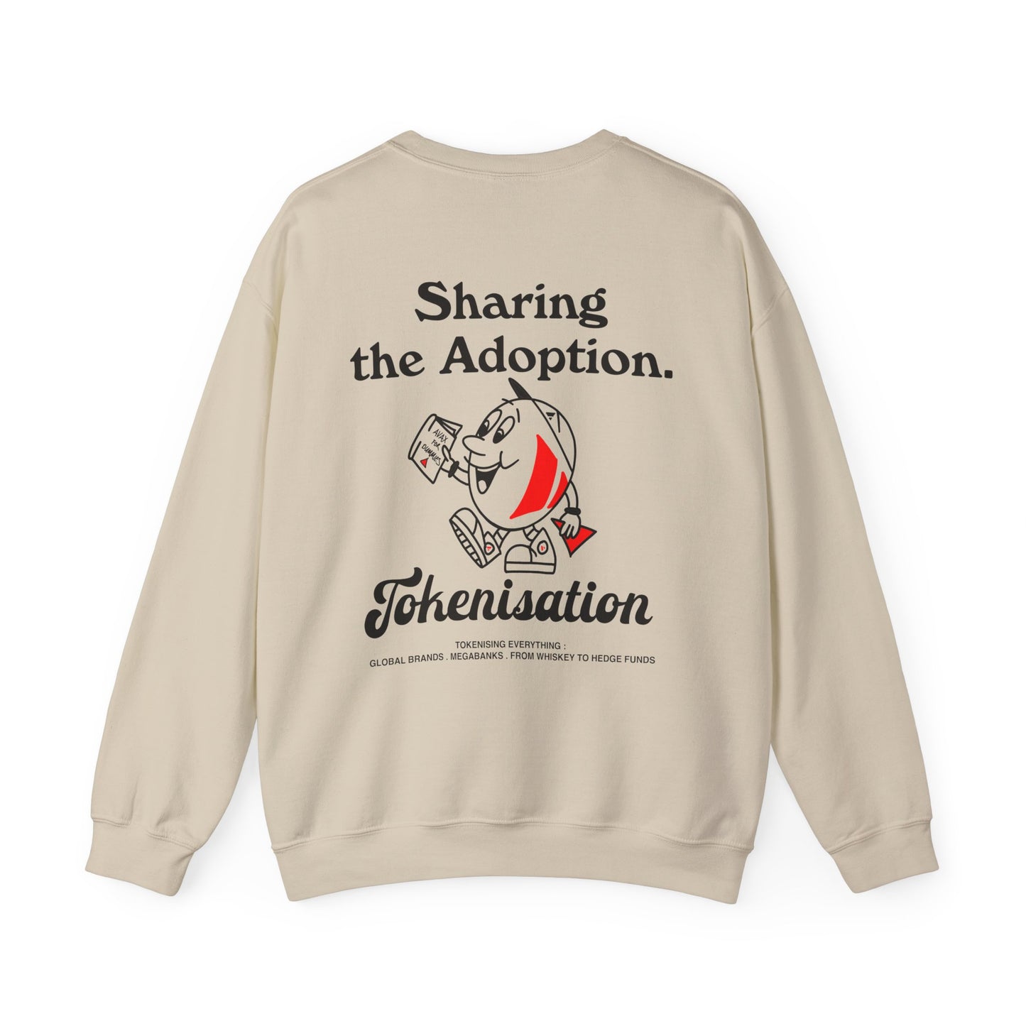Copy of Avalanche Sharing Adoption White Sweatshirt