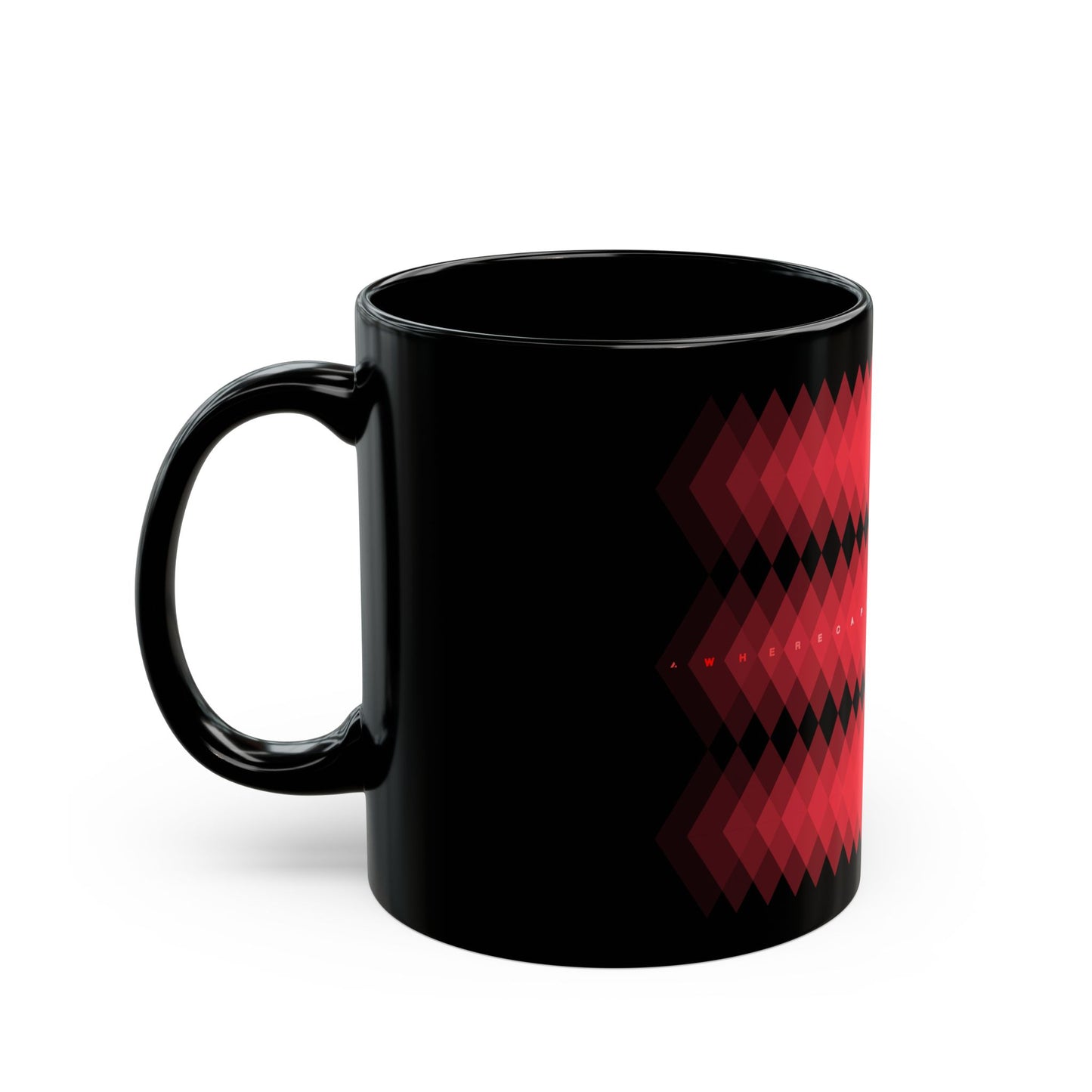 Avalanche Where Capital Connects Black Mug